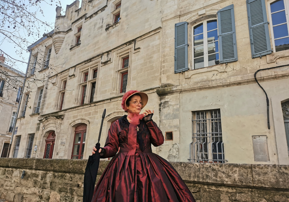 Visite immersive Avignon la rouge