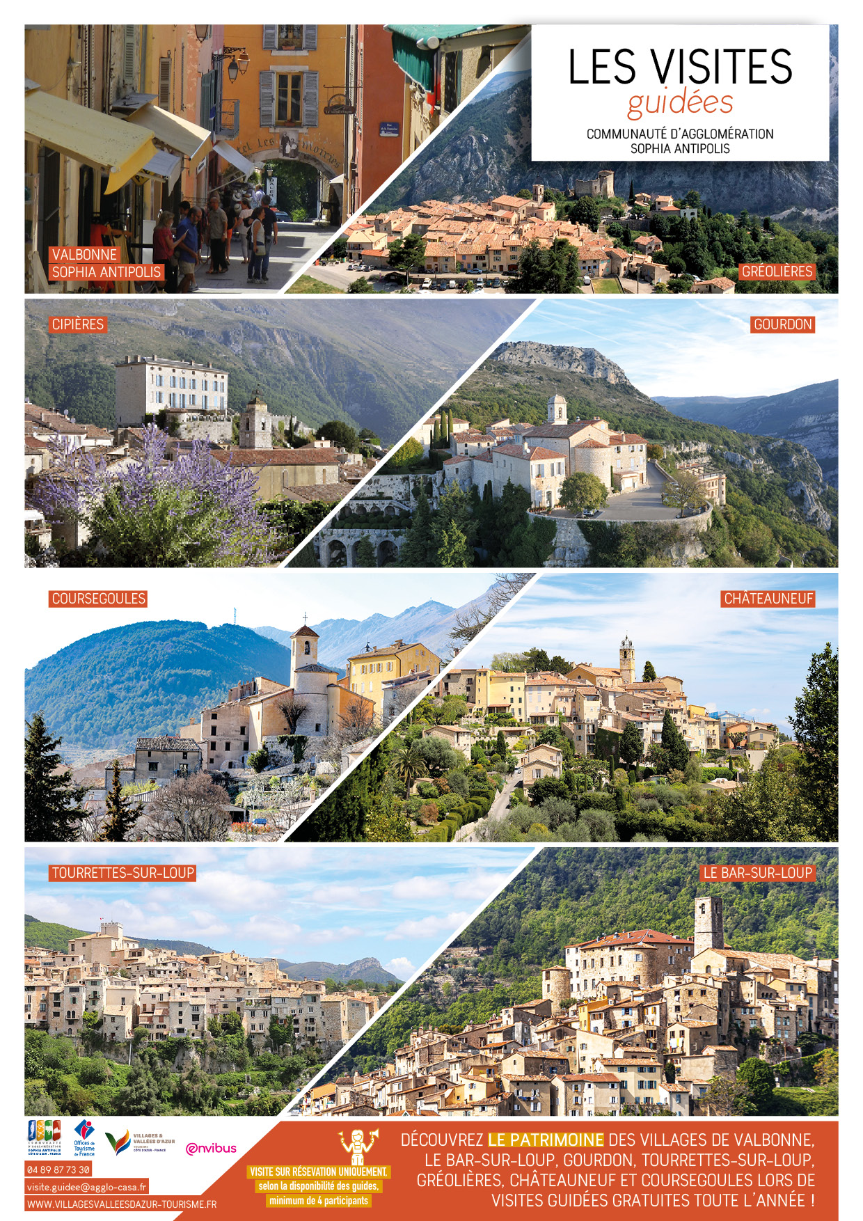Visites guides des villages