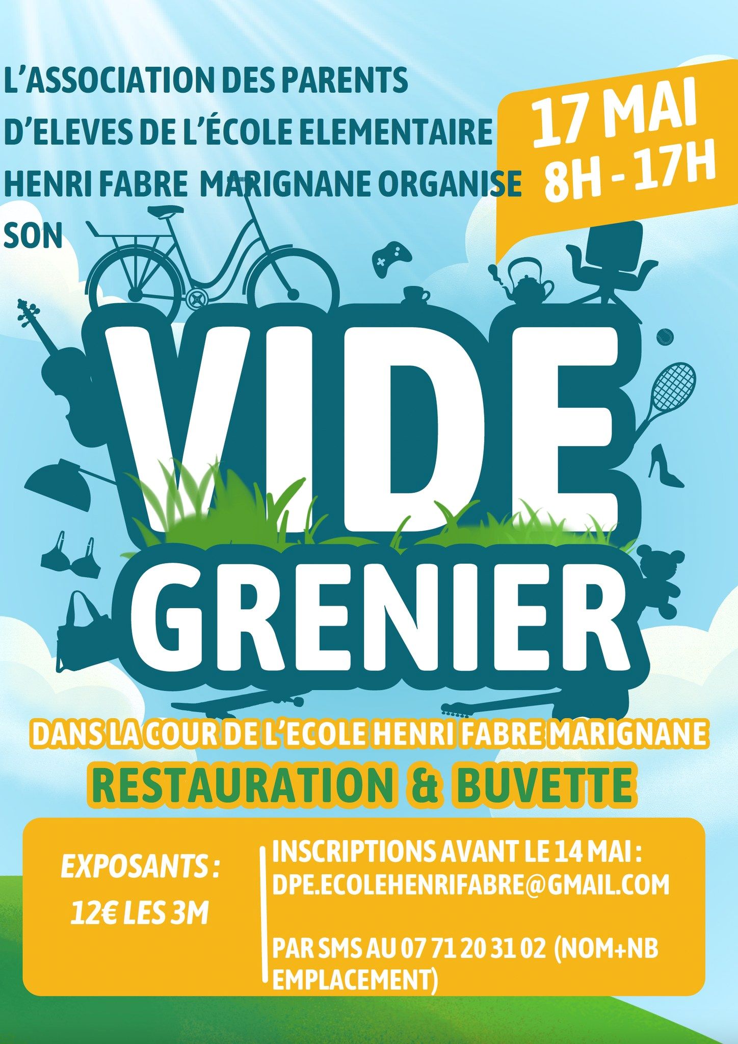 Vide-greniers de l'cole lmentaire Henri Fabre