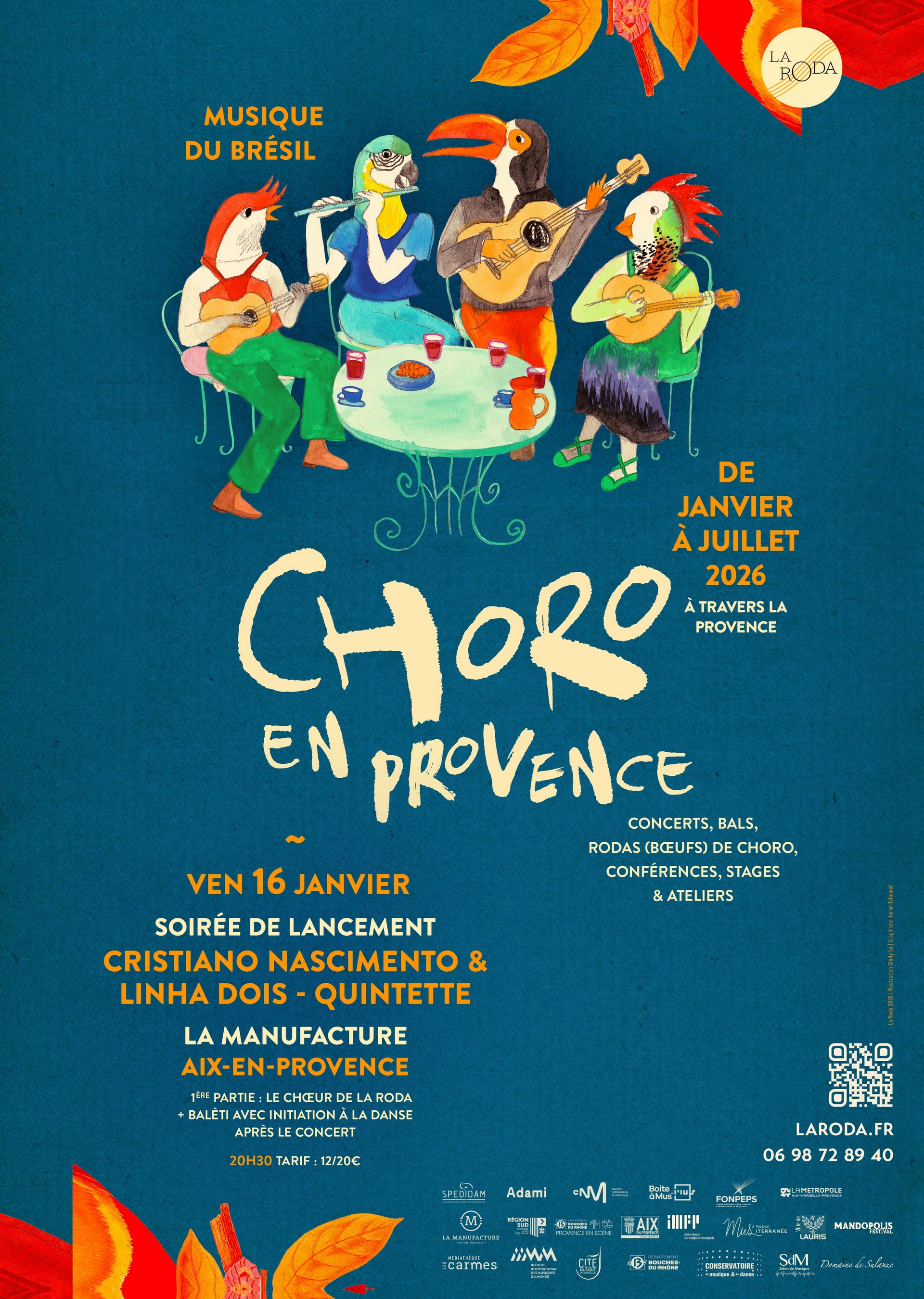 Choro en Provence  Soire de lancement
