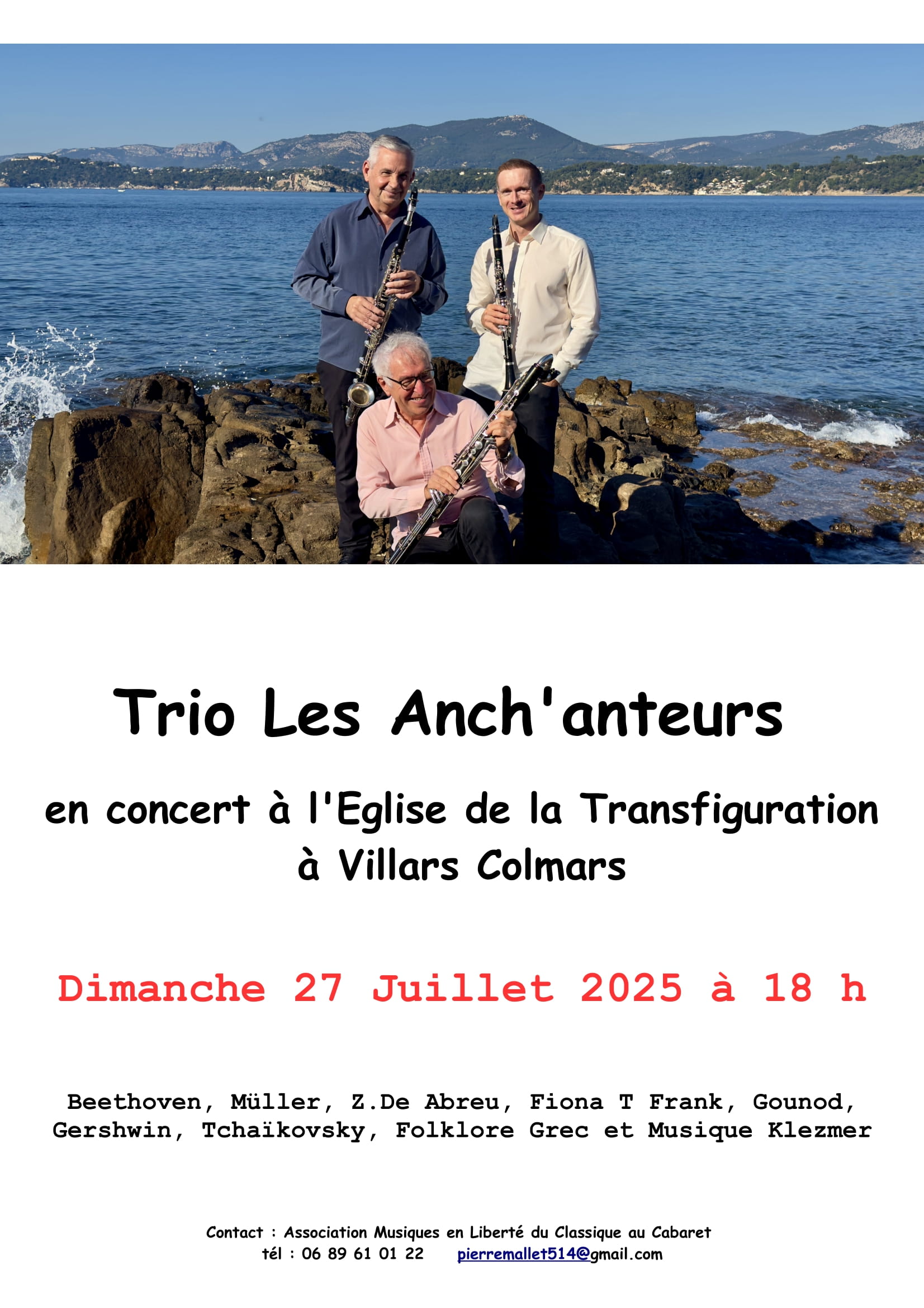 Concert Trio Les Anch' Anteurs