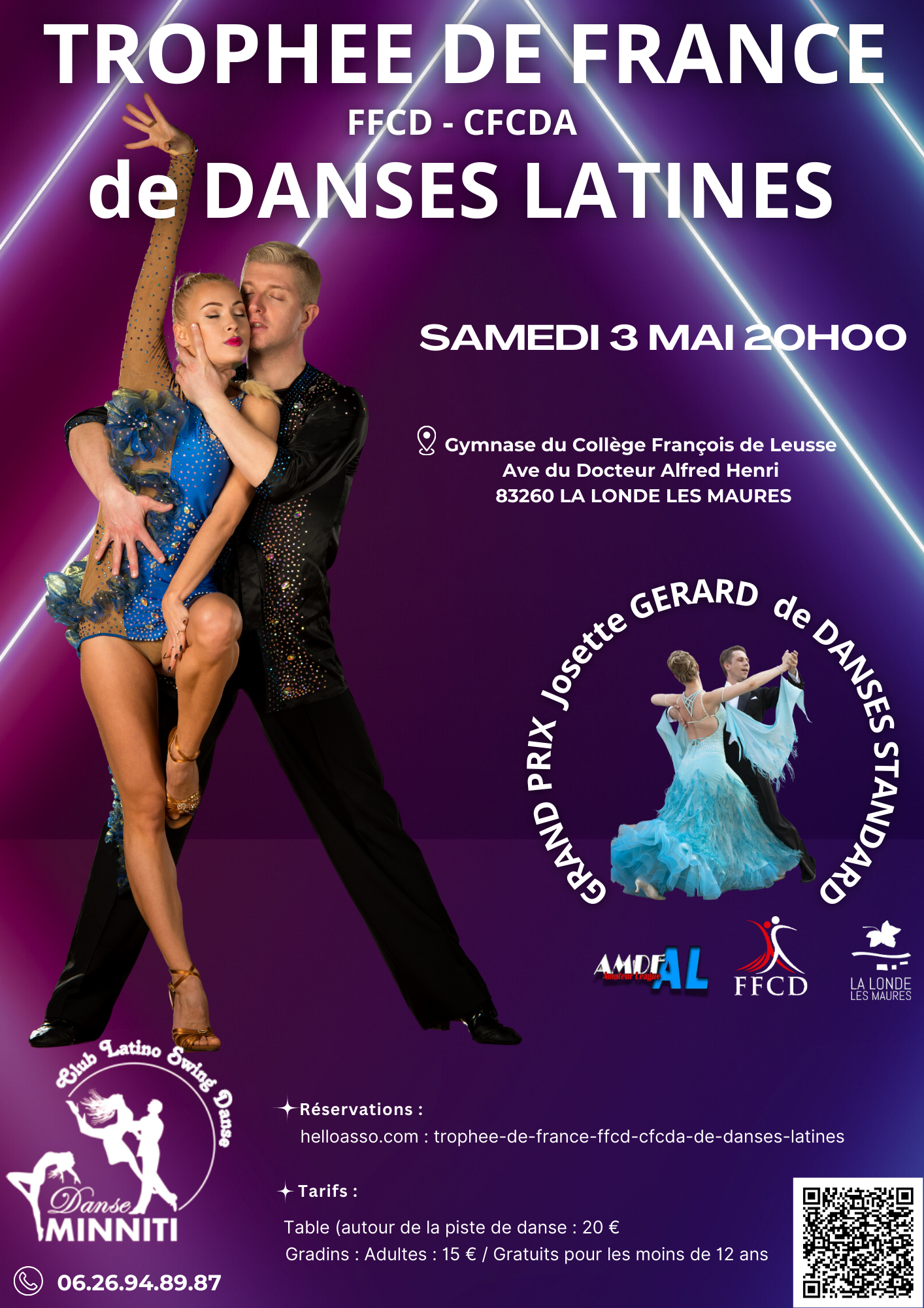 Trophe de France FFCD / CFCDA de danses latines