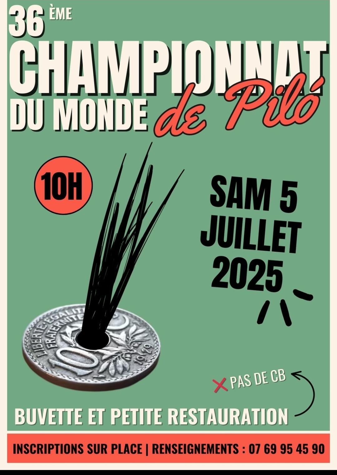 Championnat du monde de Pilou 2025