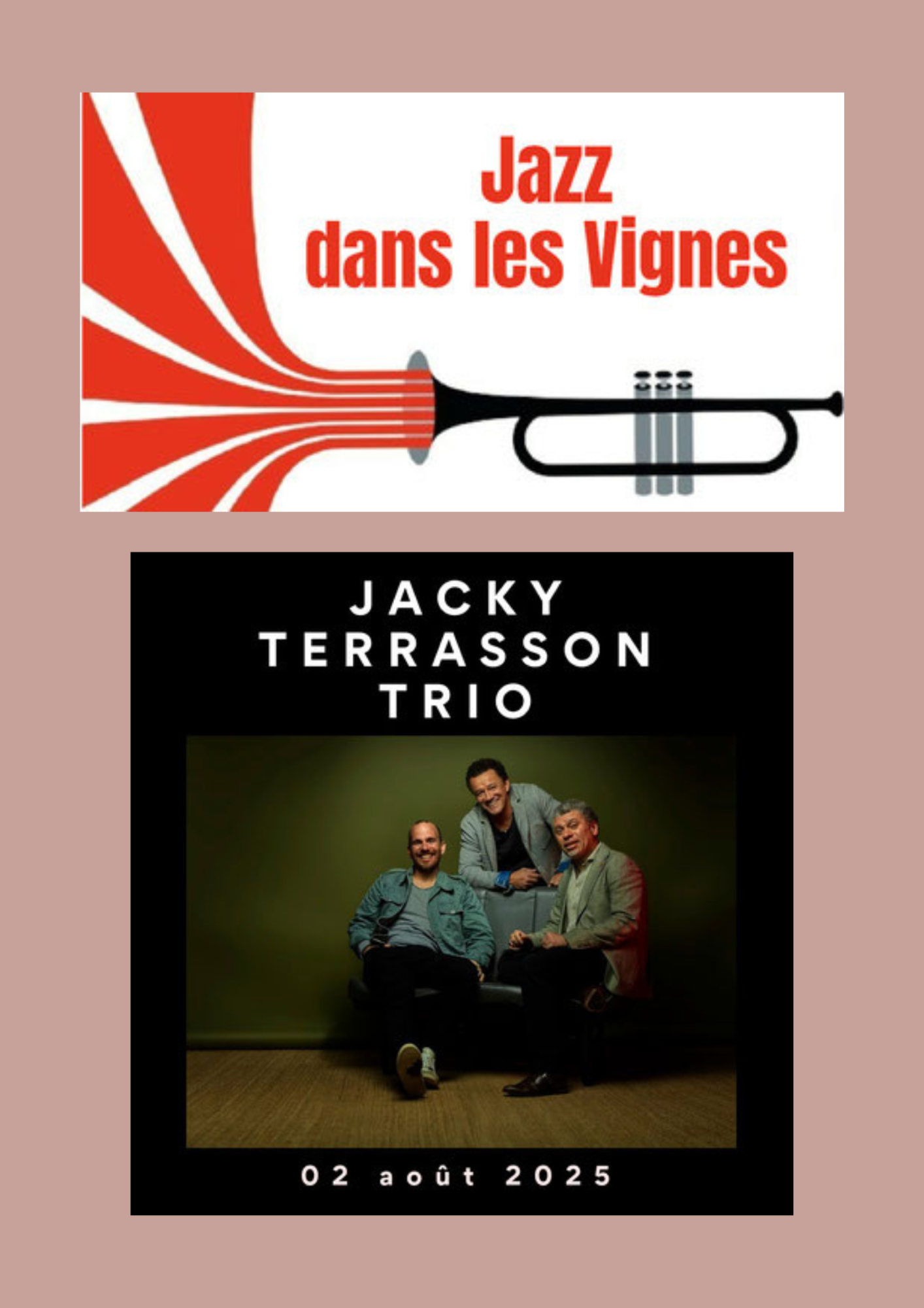 Concert 'Jacky Terrasson Trio Moving On' - Jazz dans les Vignes