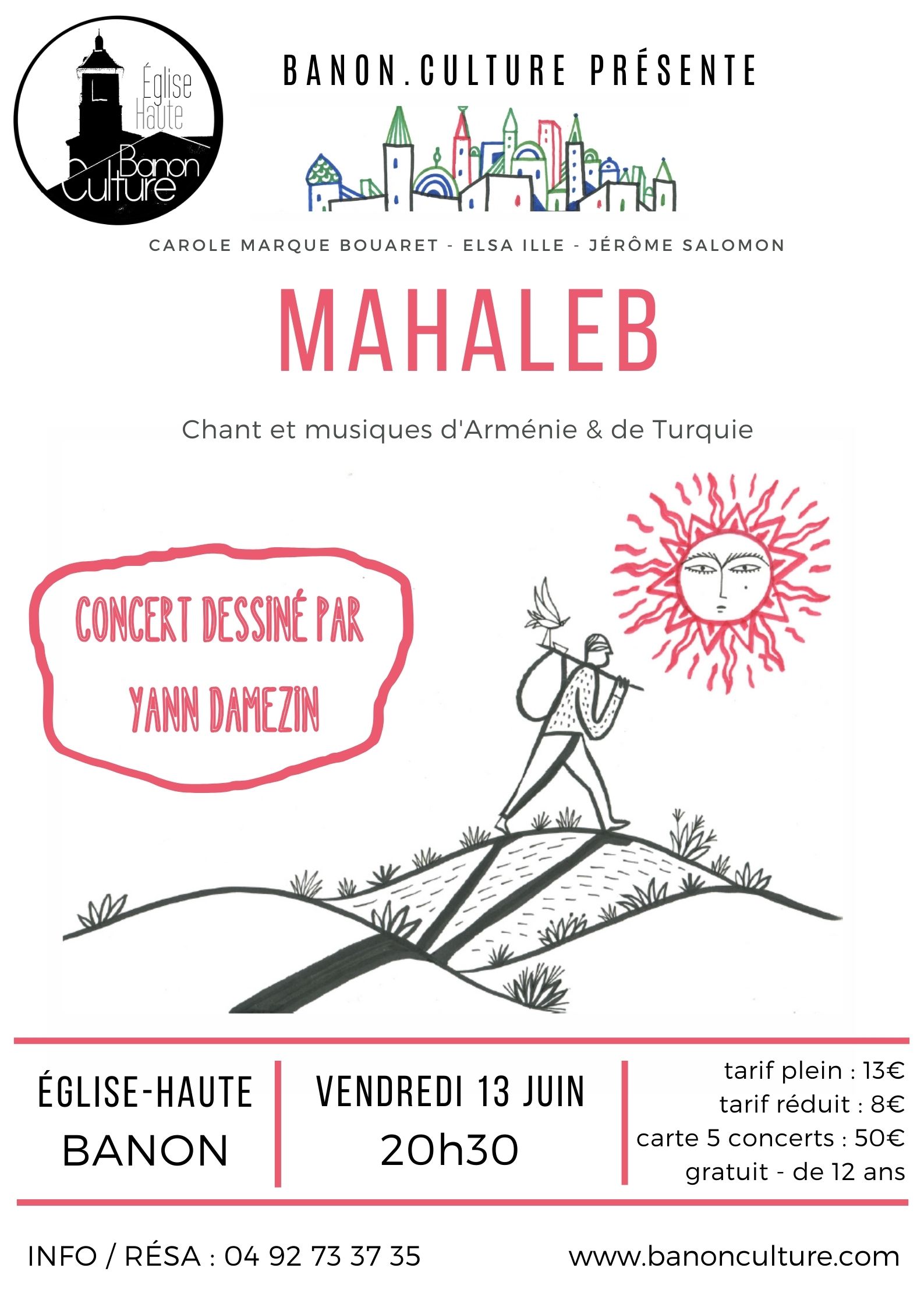 Concert dessin Mahaleb