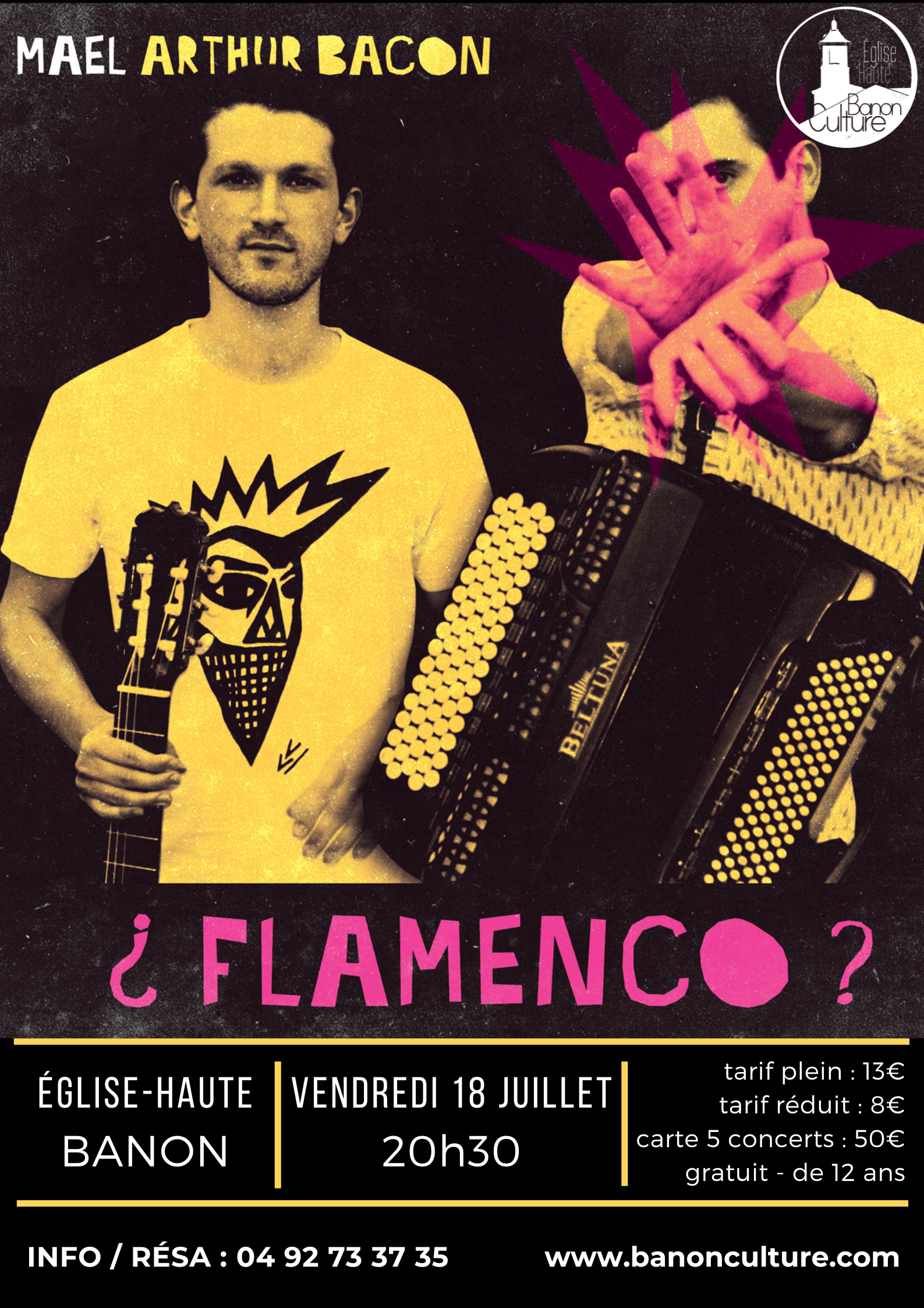 Concert Mal et Arthur Bacon