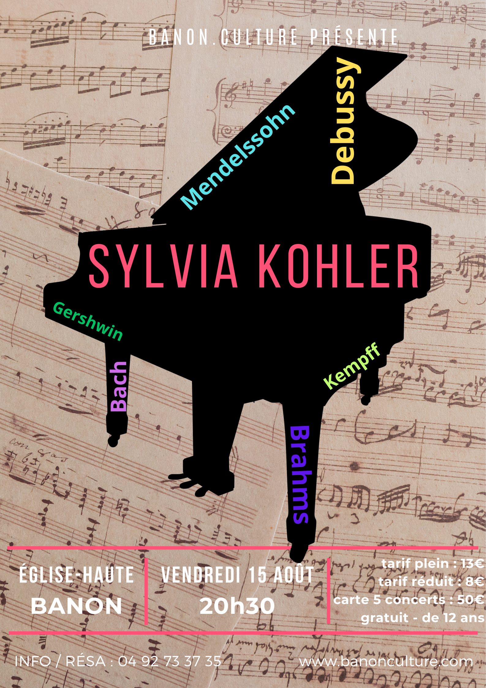 Rcital Sylvia KOHLER
