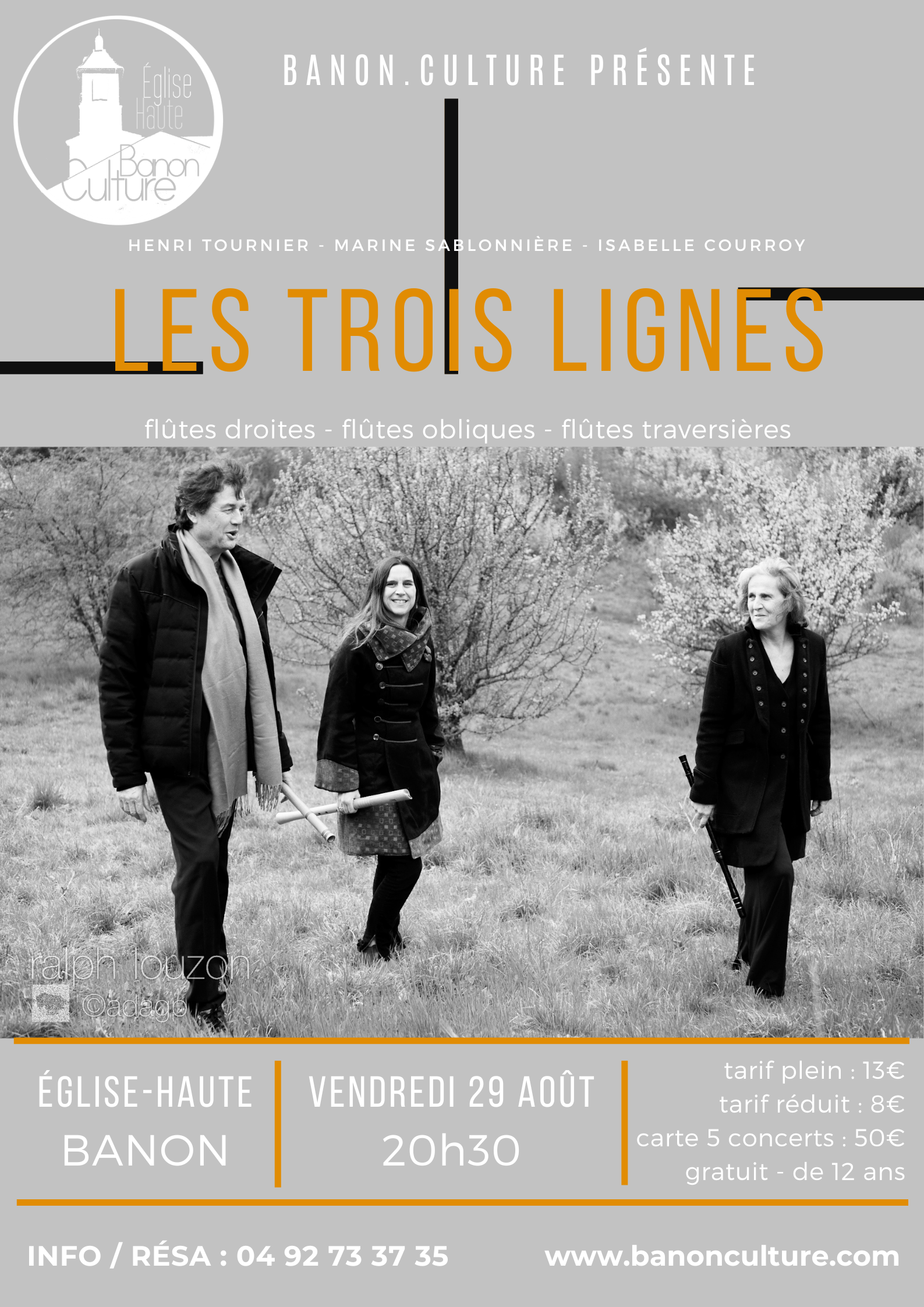Concert Les Trois Lignes
