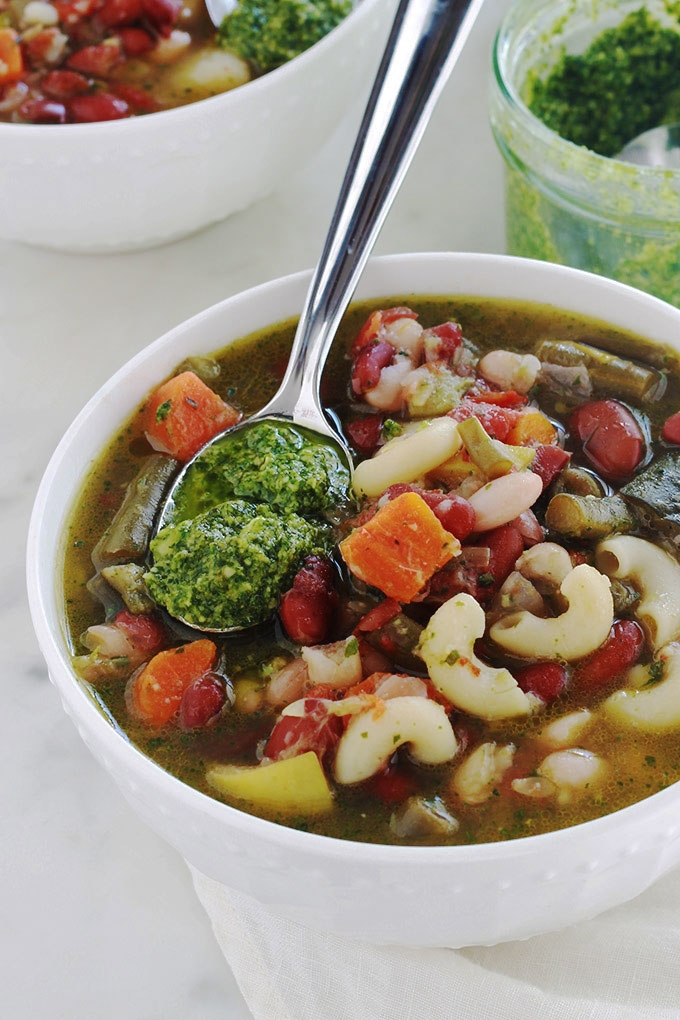 Soire soupe au pistou sous le chapiteau