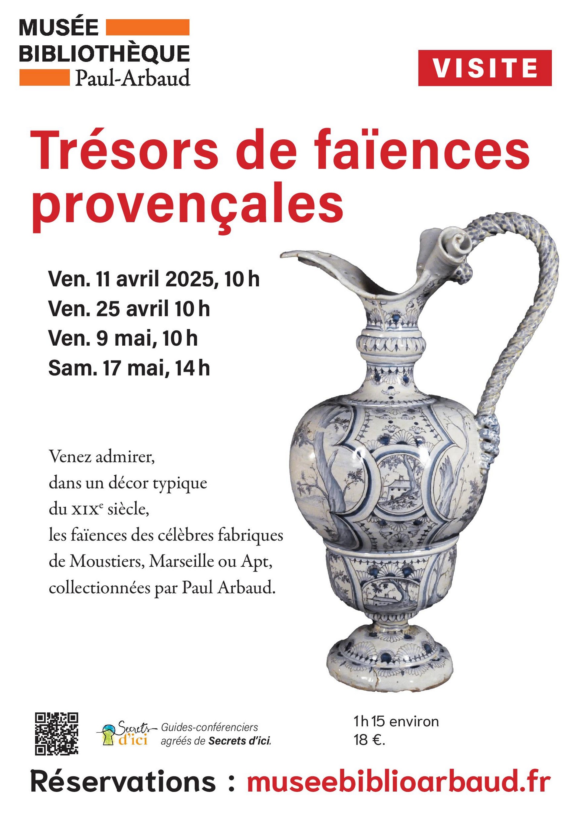 Htel Paul Arbaud : Trsors de faences provenales