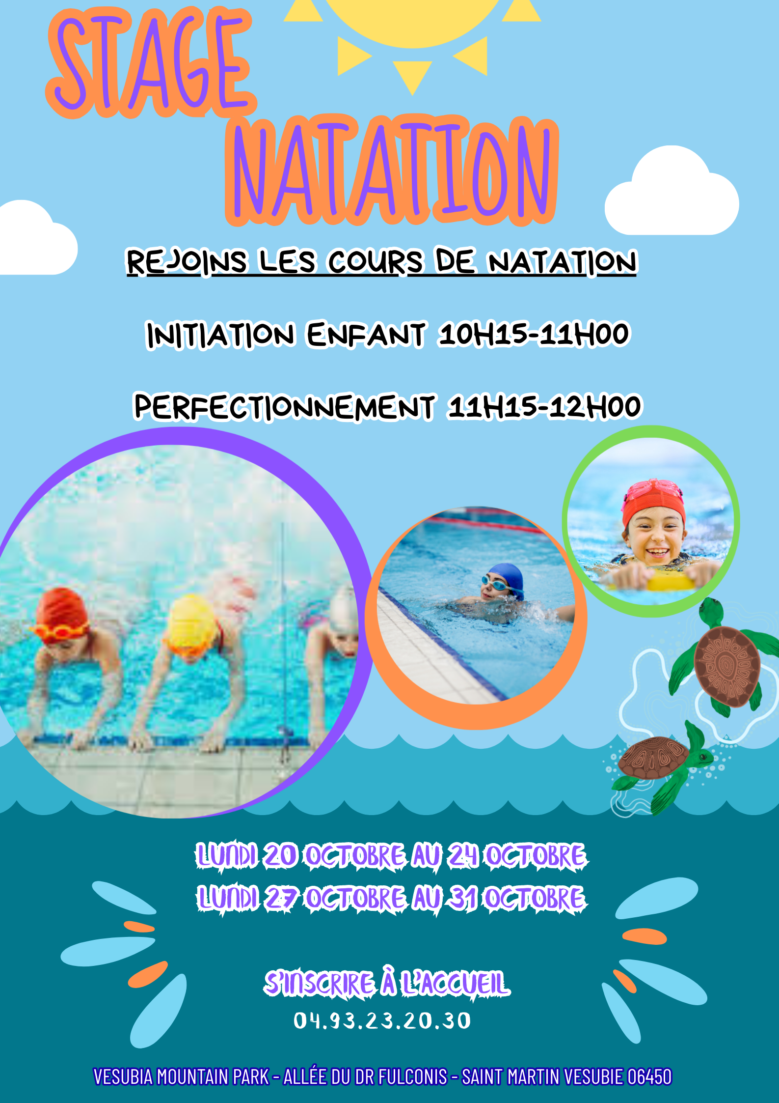 Stage de natation