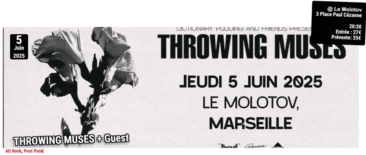 Throwing Muses + guest