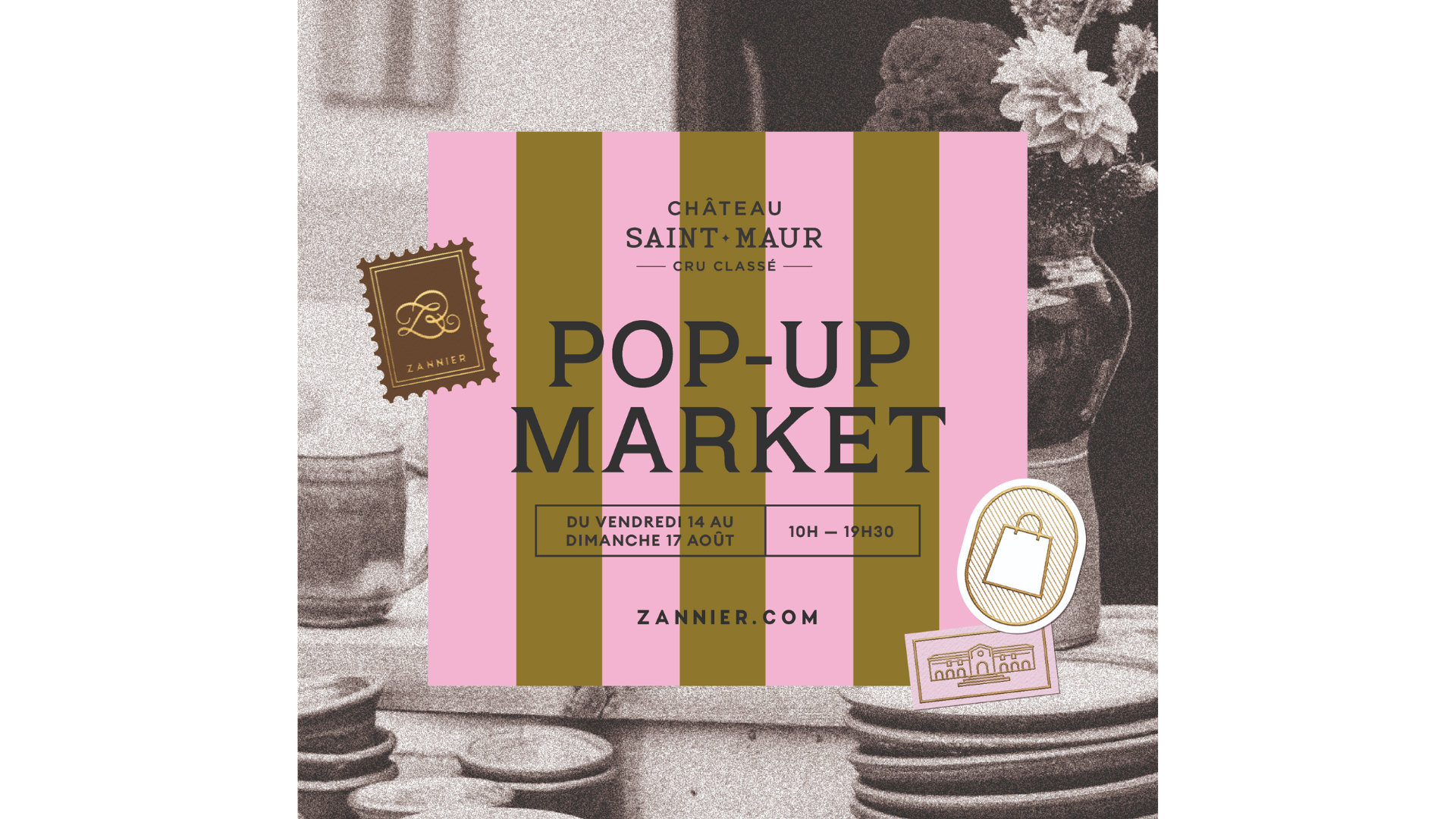 Pop-up Market au Chteau Saint Maur