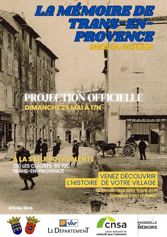 Mmoire de Trans en Provence raconte par ses habitants