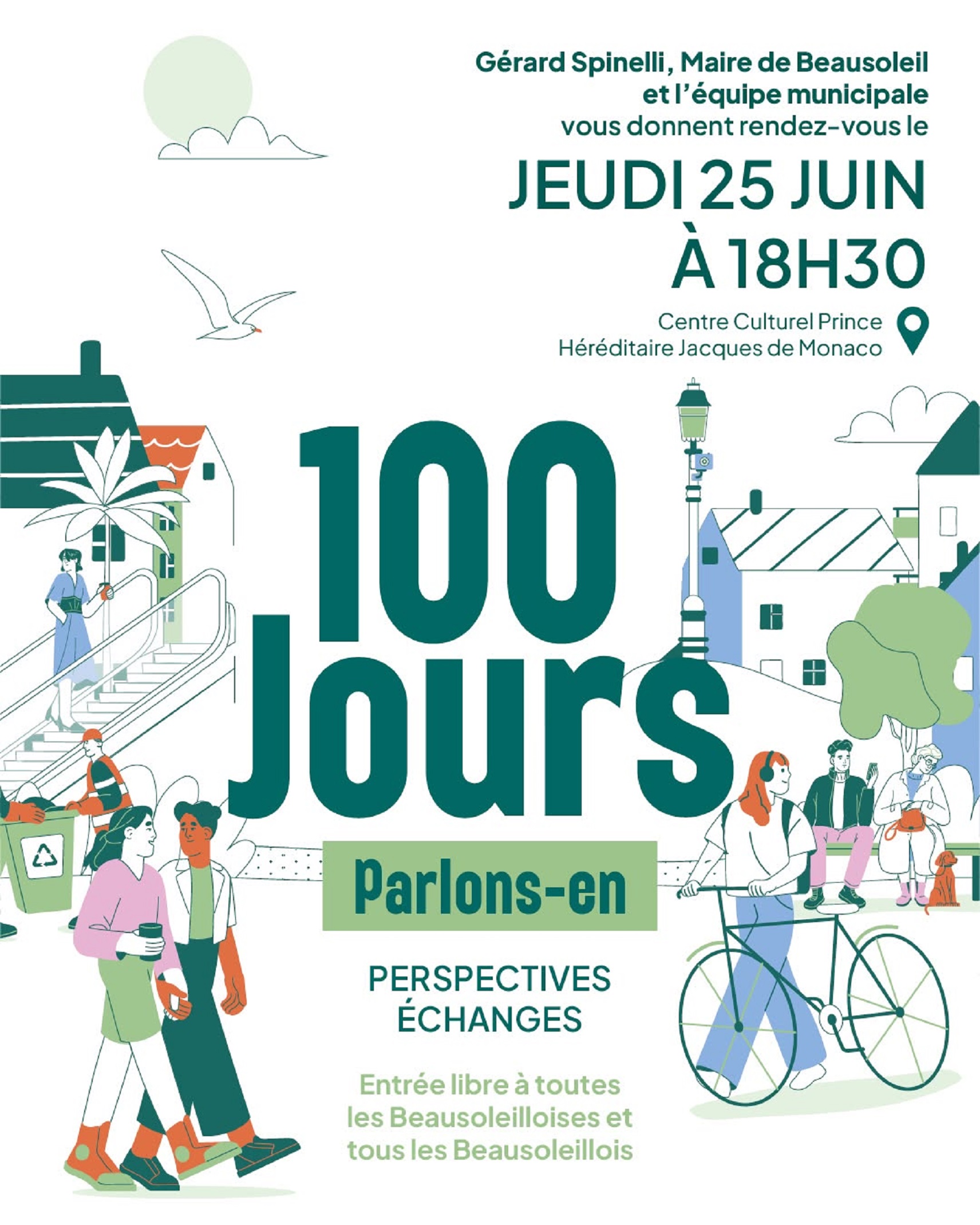 100 jours, parlons-en : perspectives et �changes