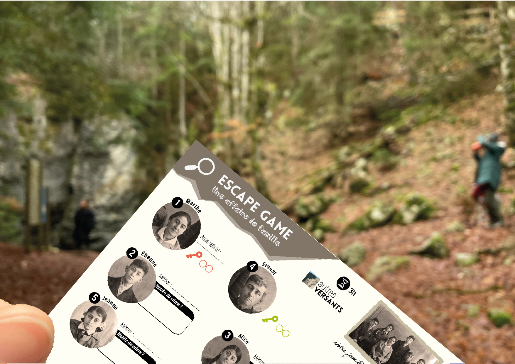 Escape game nature autour de Sisteron
