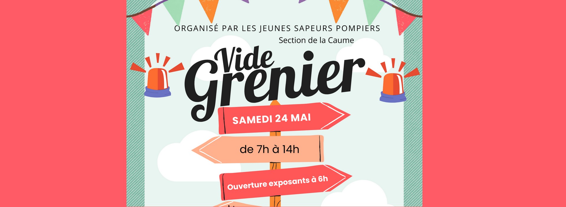 Vide Grenier - Jeunes Sapeurs Pompiers section de la Caume