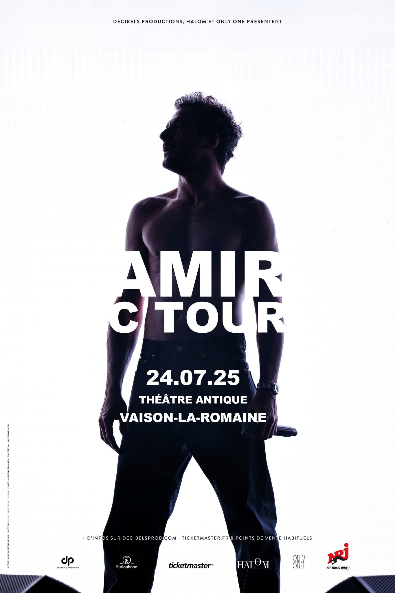 Amir en concert au Thtre Antique