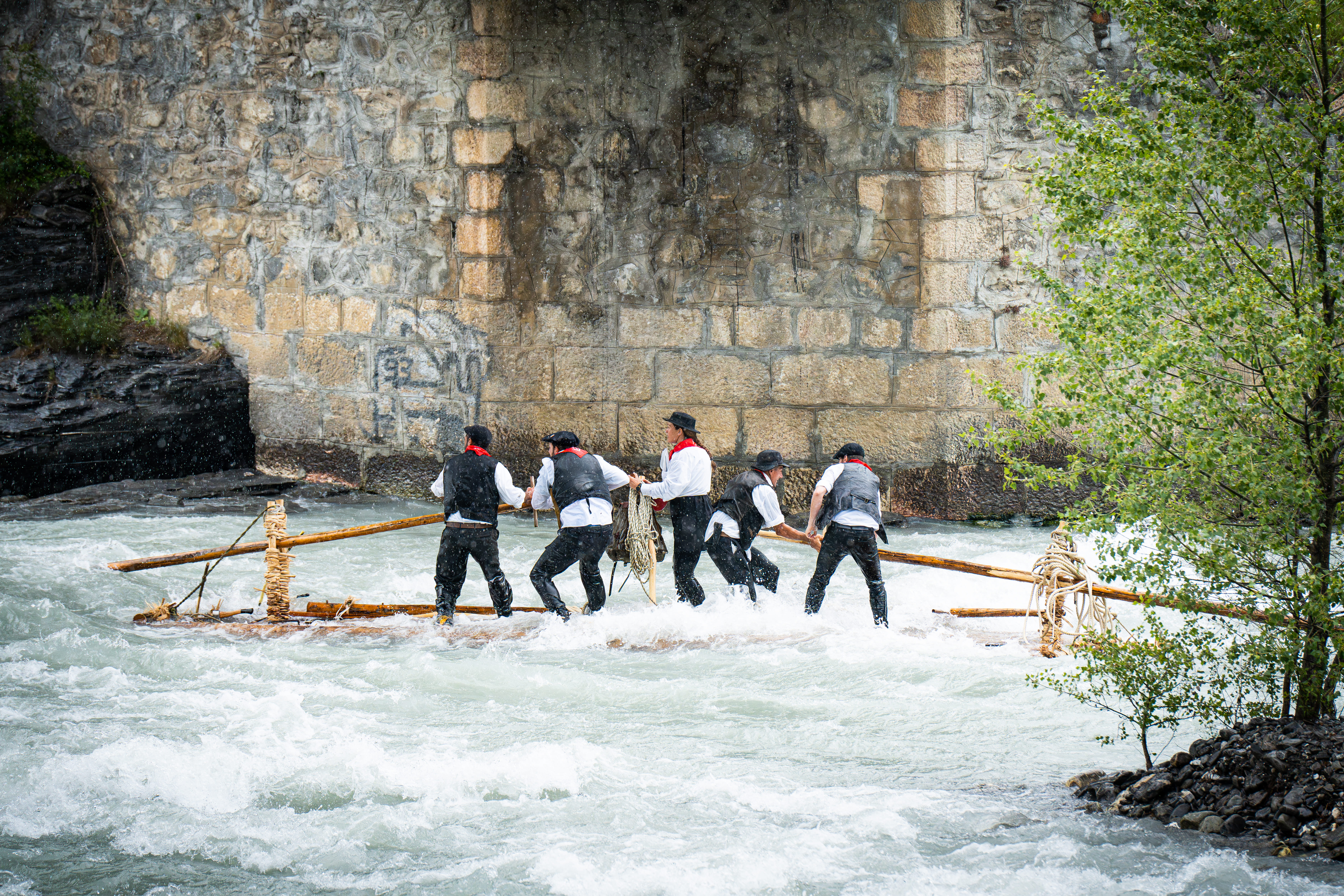 Descente des Radeliers de la Durance