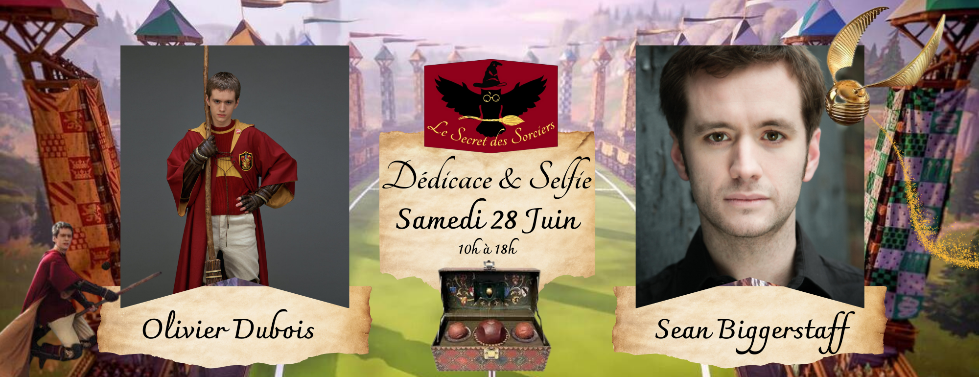 Ddicace : Sean Biggerstaff / Olivier Dubois