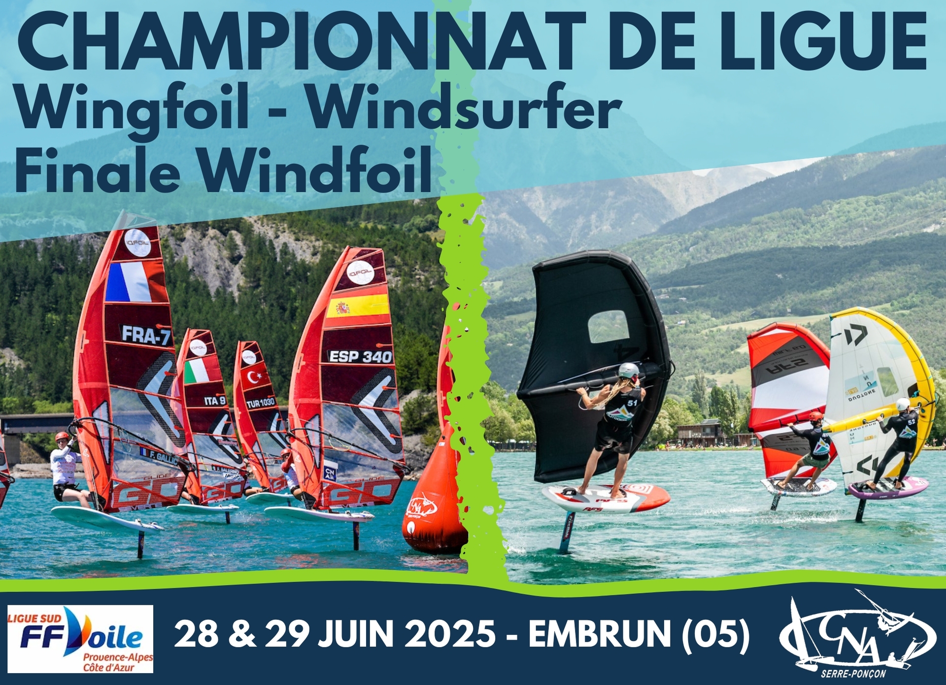 Championnat de Ligue Windfoil - Wingfoil - Windsurfer