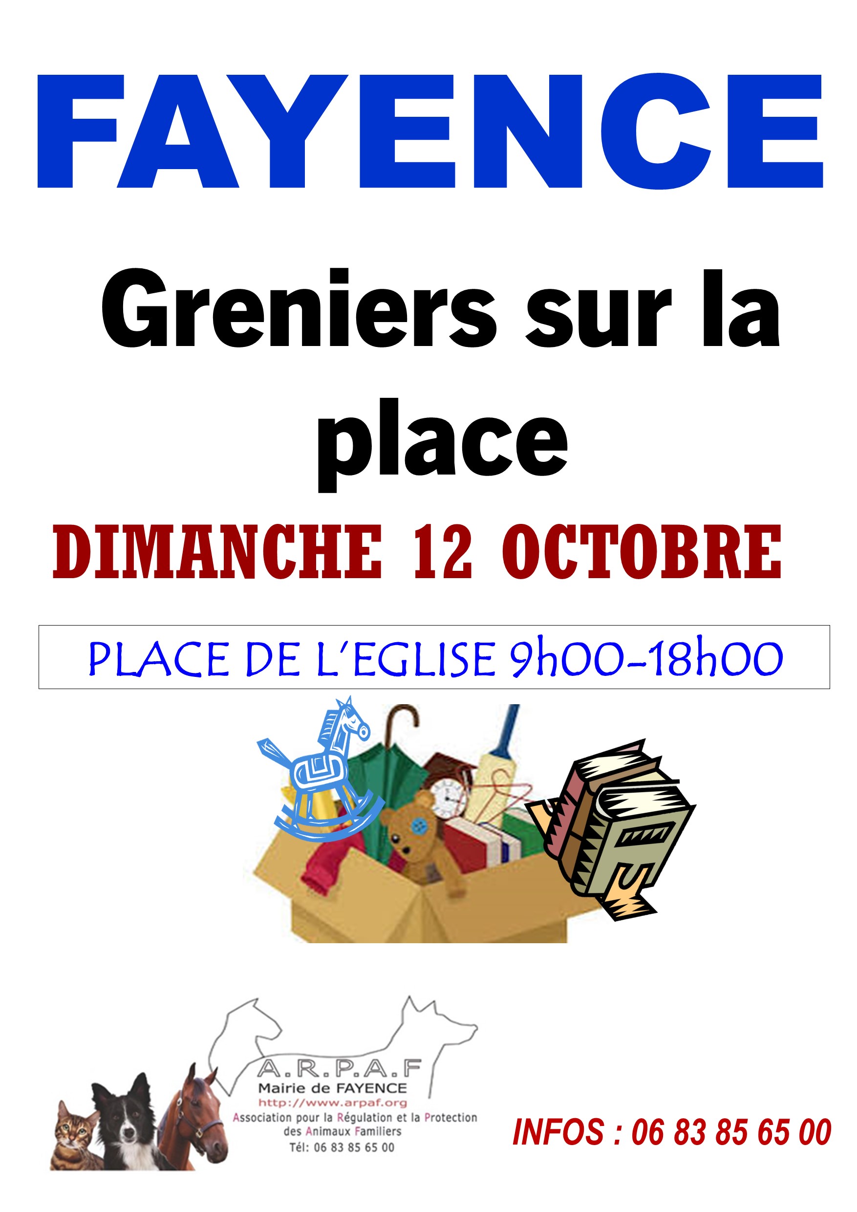 Greniers dans la rue
