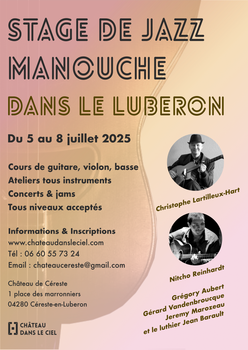 Stage de jazz manouche
