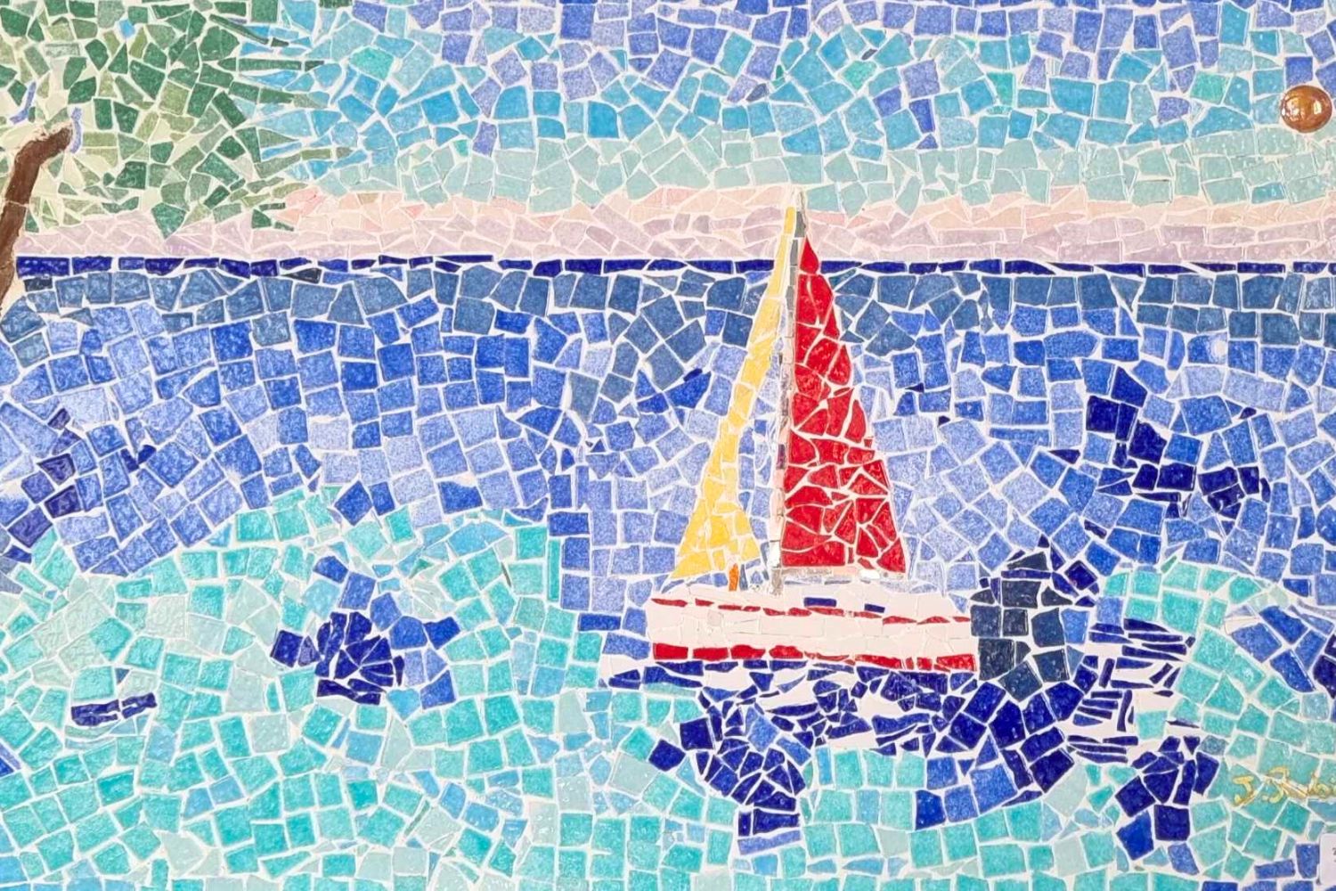 Exposition mosaque et peinture - Camille Conte et Juliette Rubio