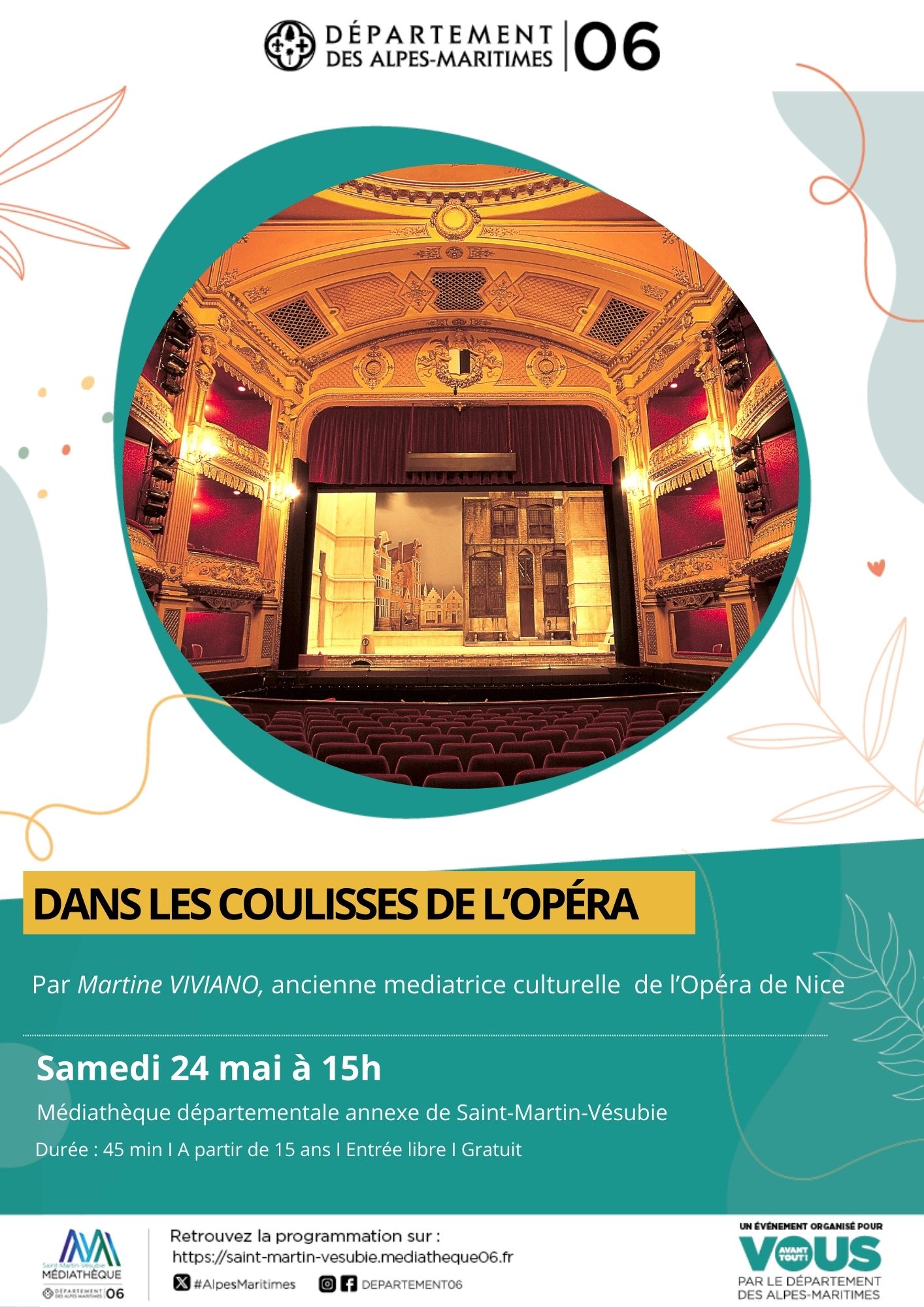 Rencontre : dans les coulisses de l'Opra de Nice