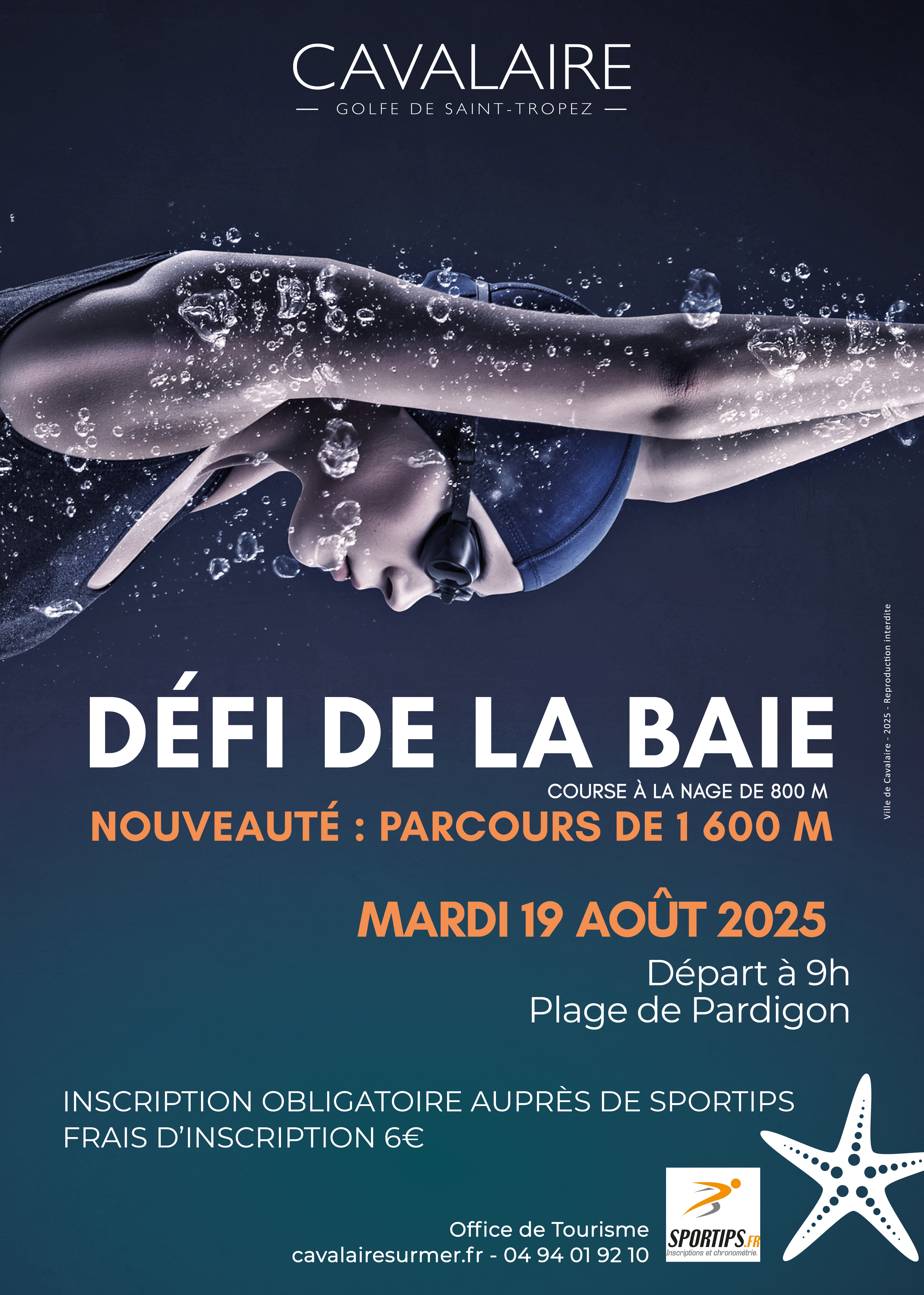 Dfi de la Baie: course  la nage