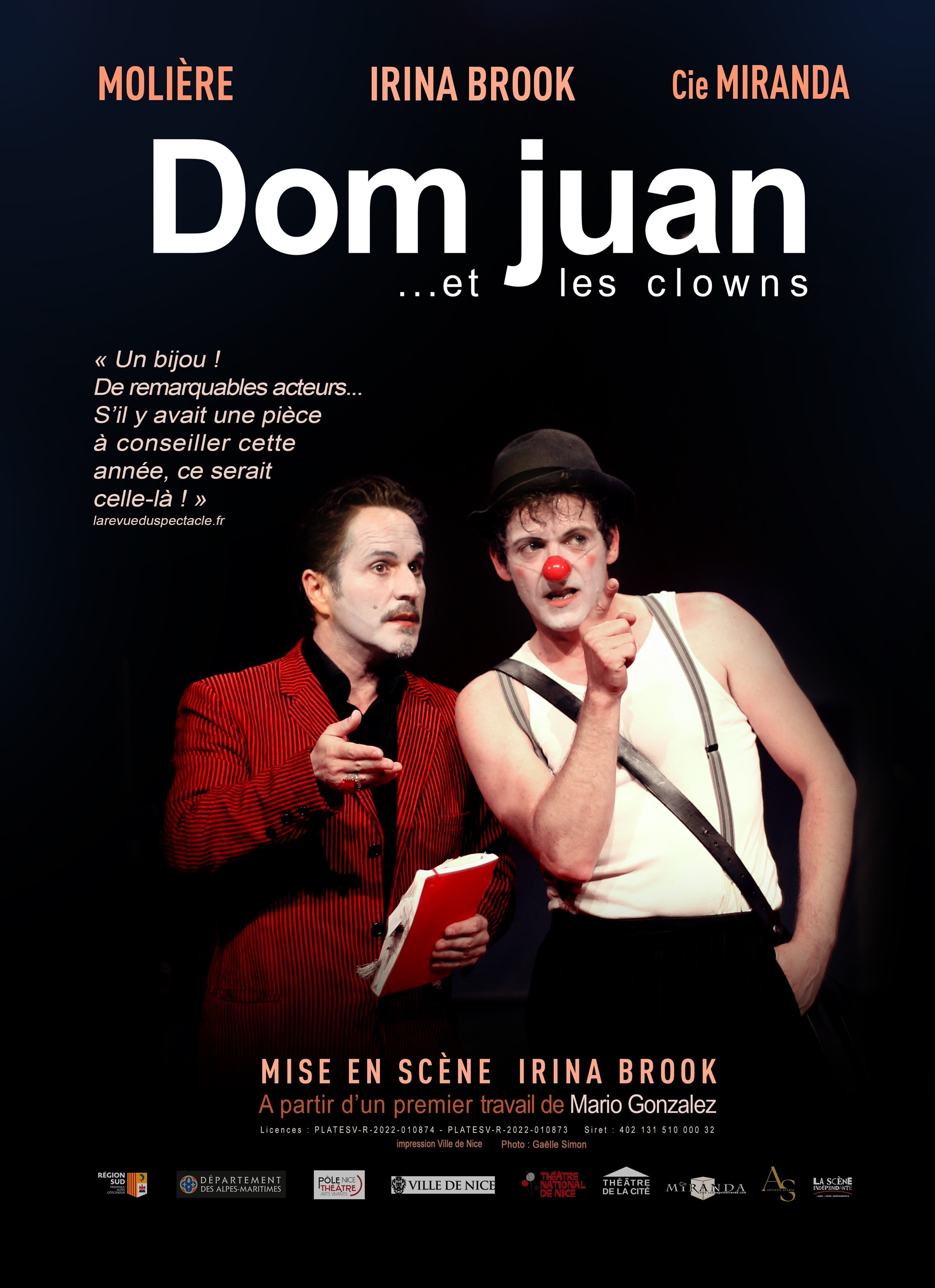 Festival Thtre et Danse -Dom Juan ... et les clowns