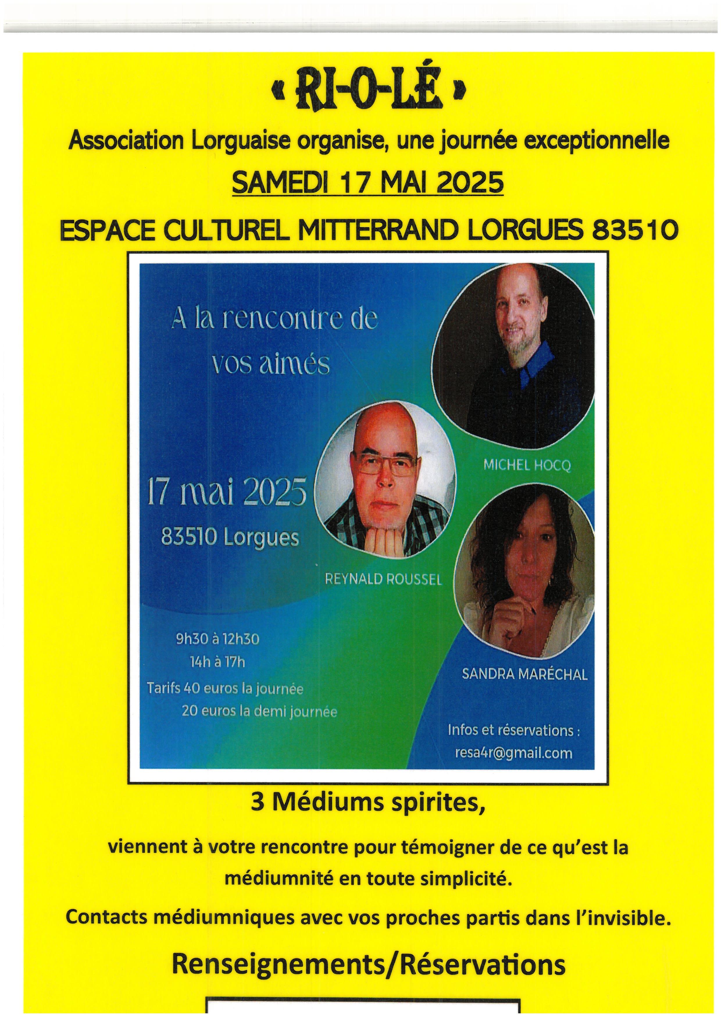 Journe Mdiums Spirites- A la Rencontre de vos Aims