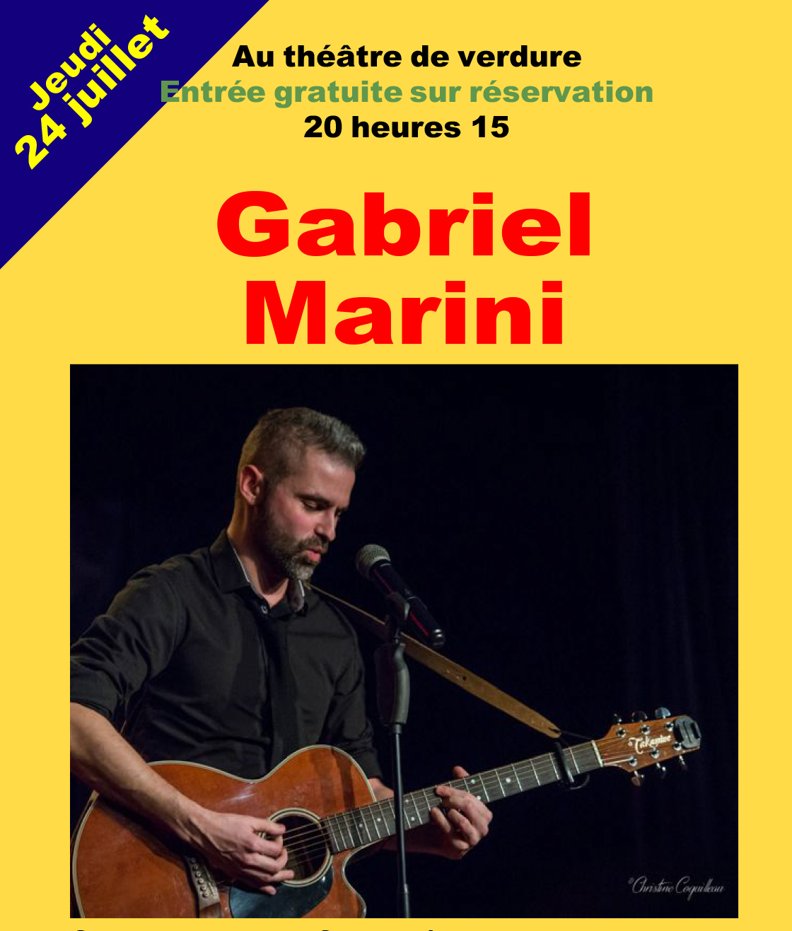 Paoun ven : les haricots rouge (Jazz) et Gabriel Marini