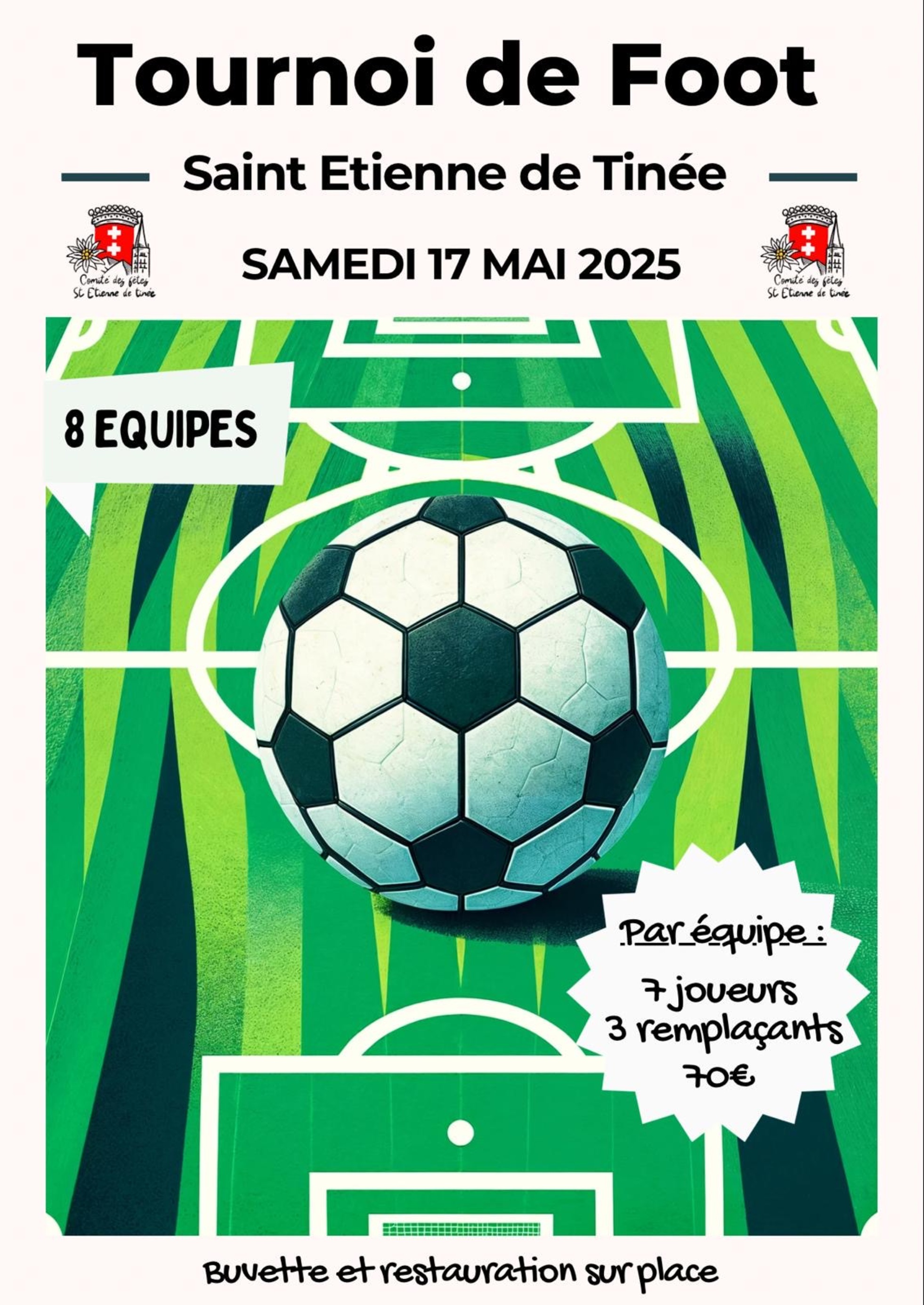 Tournoi de foot  7 joueurs