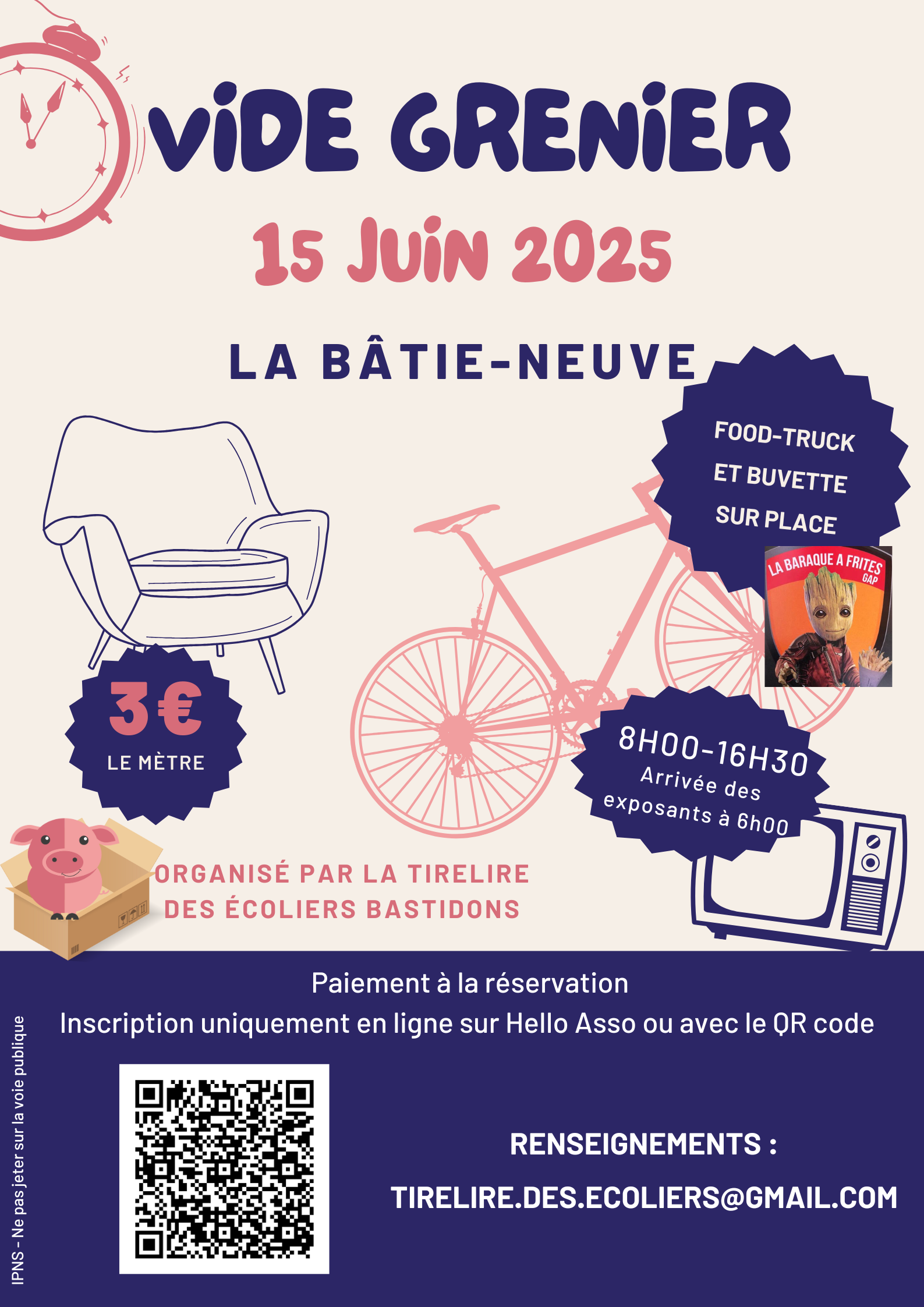 Vide-grenier de la Tirelire des coliers