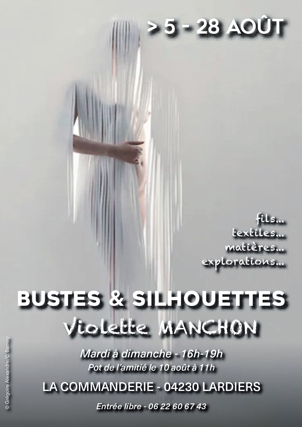 Bustes et silhouettes  - Violette Manchon  la Commanderie
