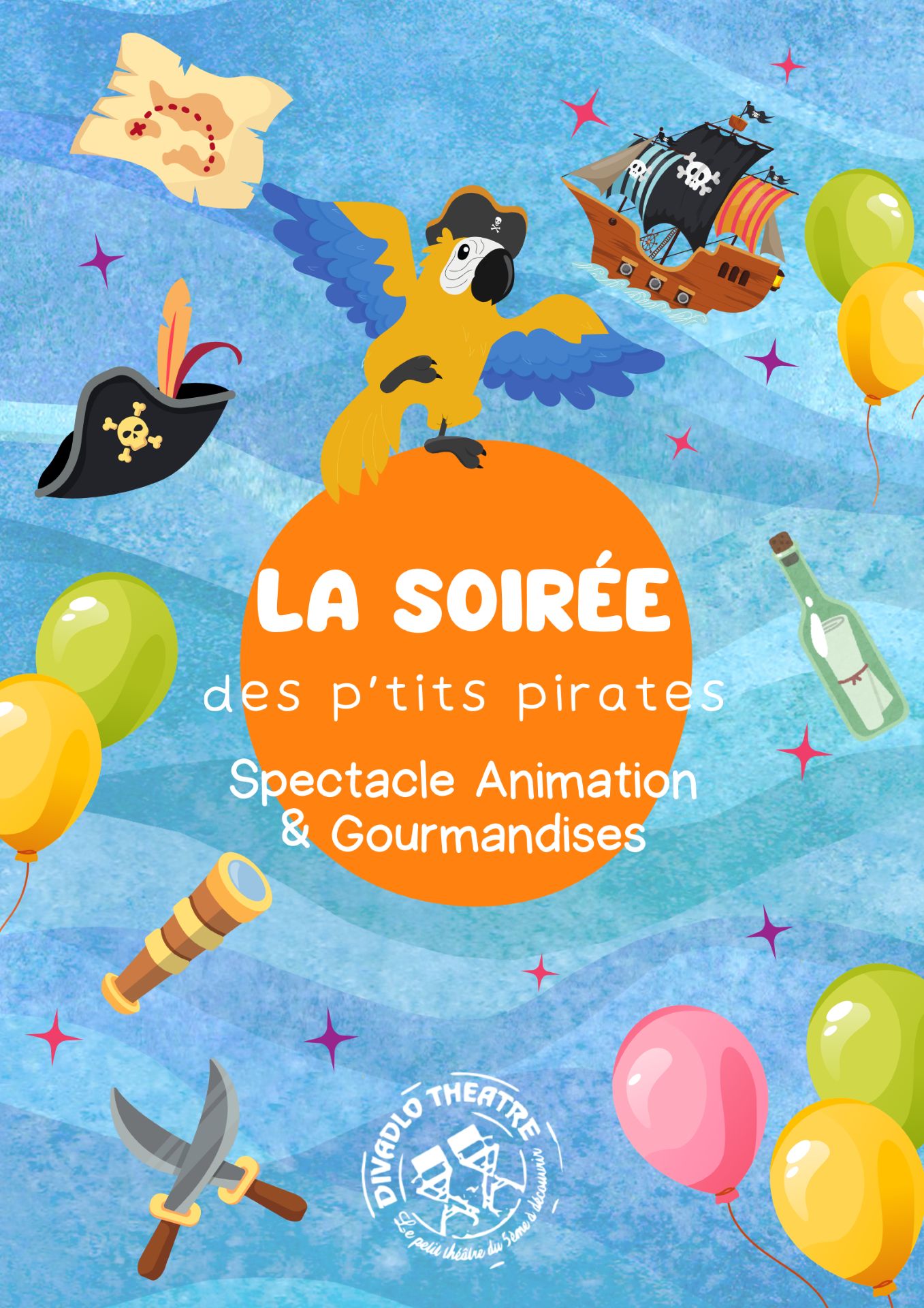 La soir�e des p'tits pirates