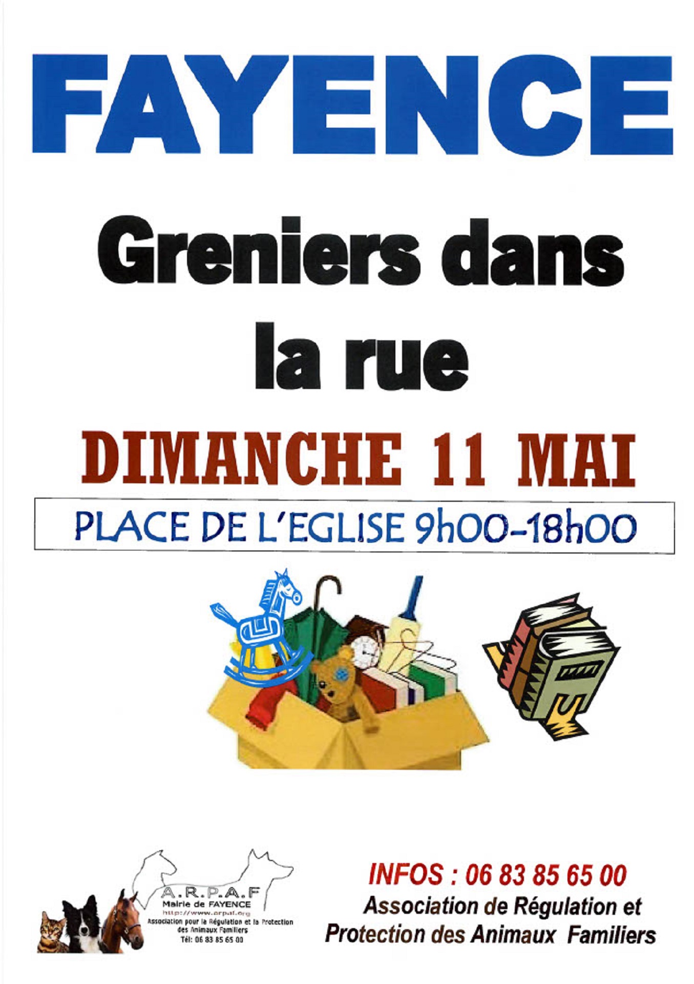 Greniers dans la rue