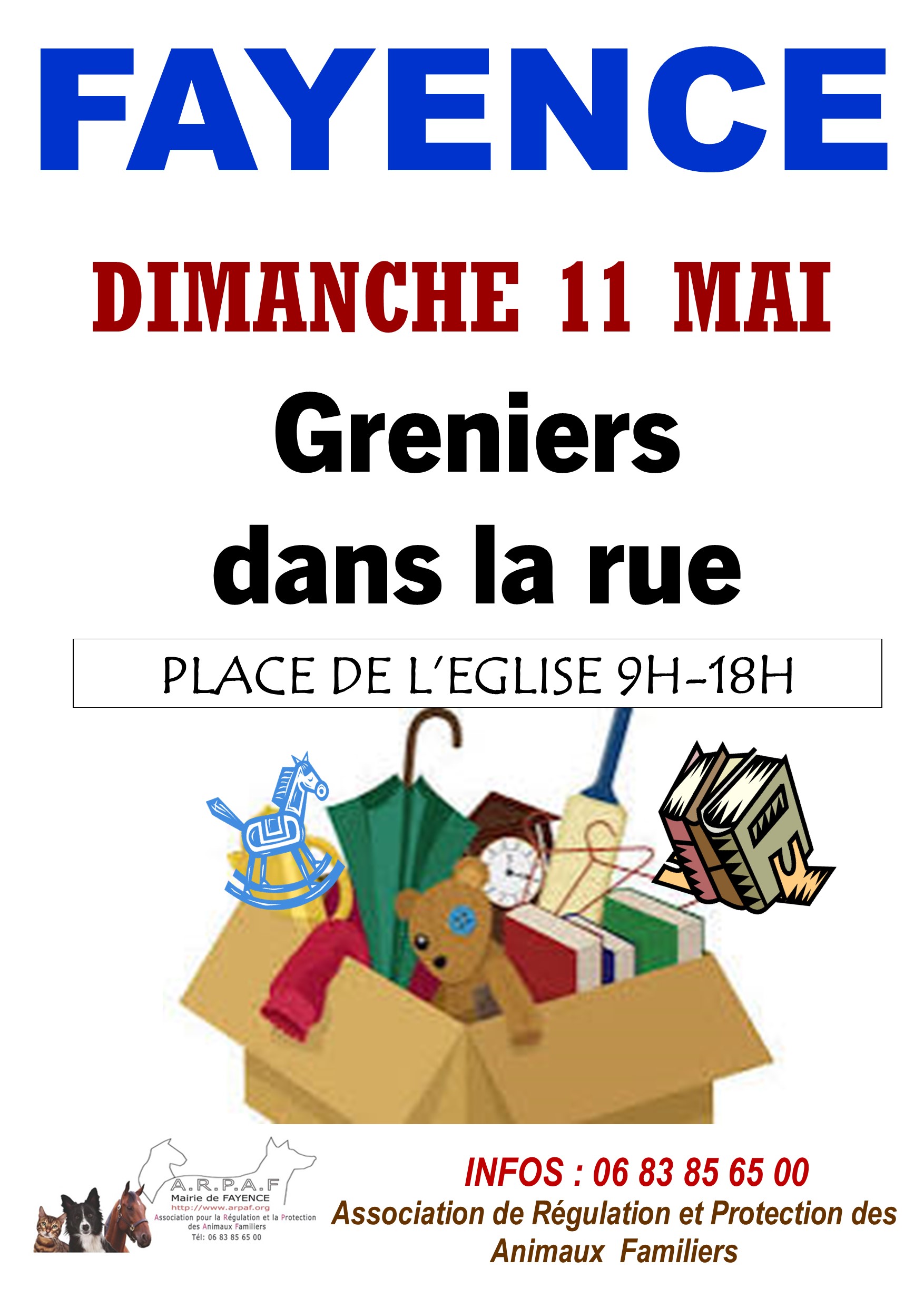 Greniers dans la rue