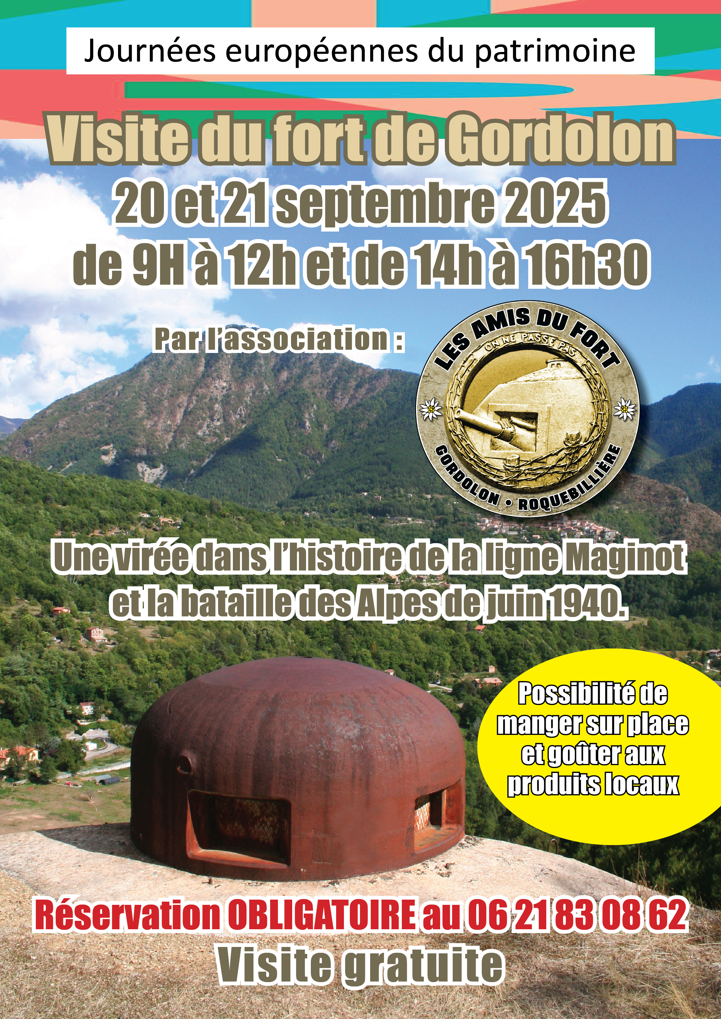Visite Fort de Gordolon