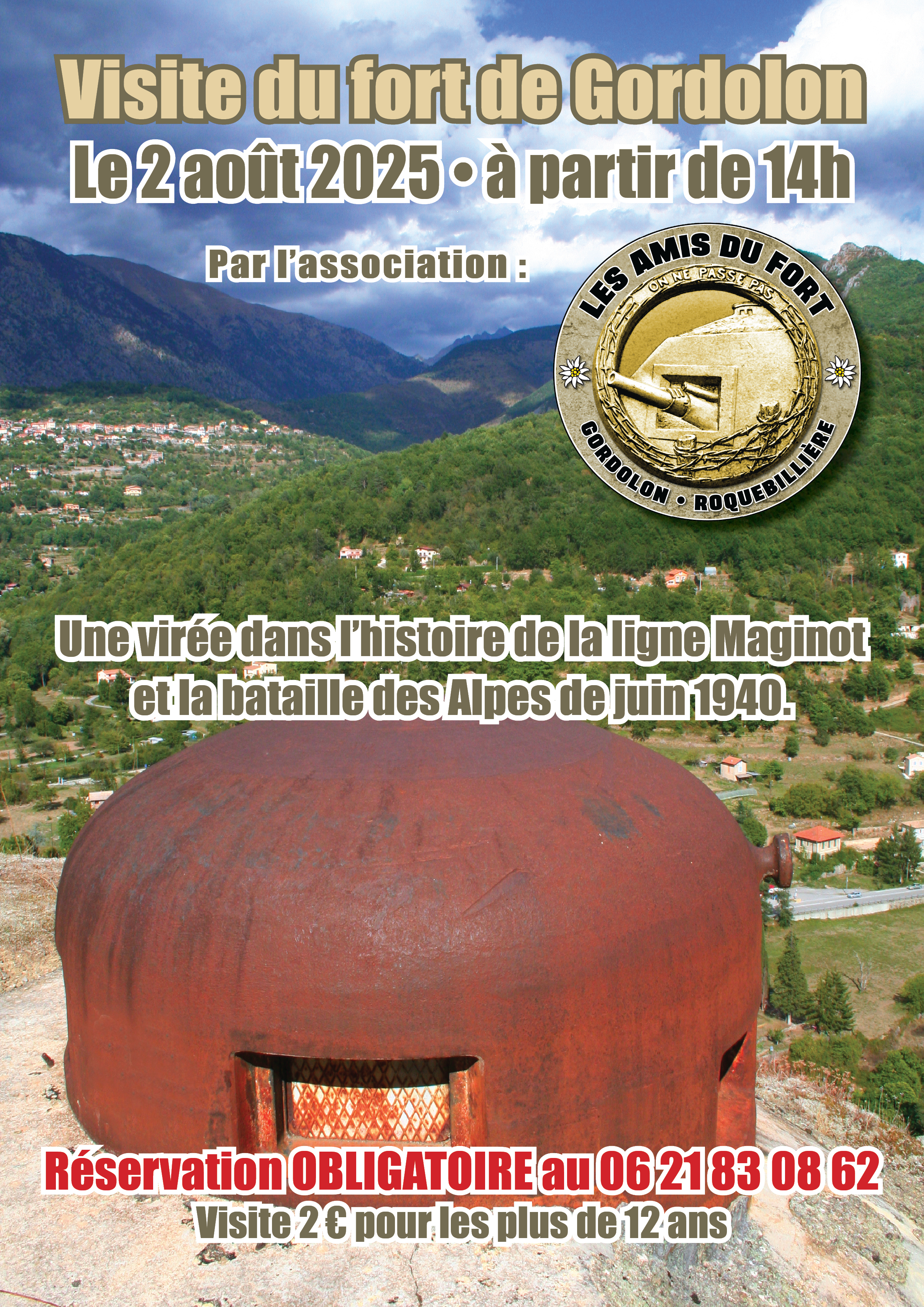 Visite Fort de Gordolon