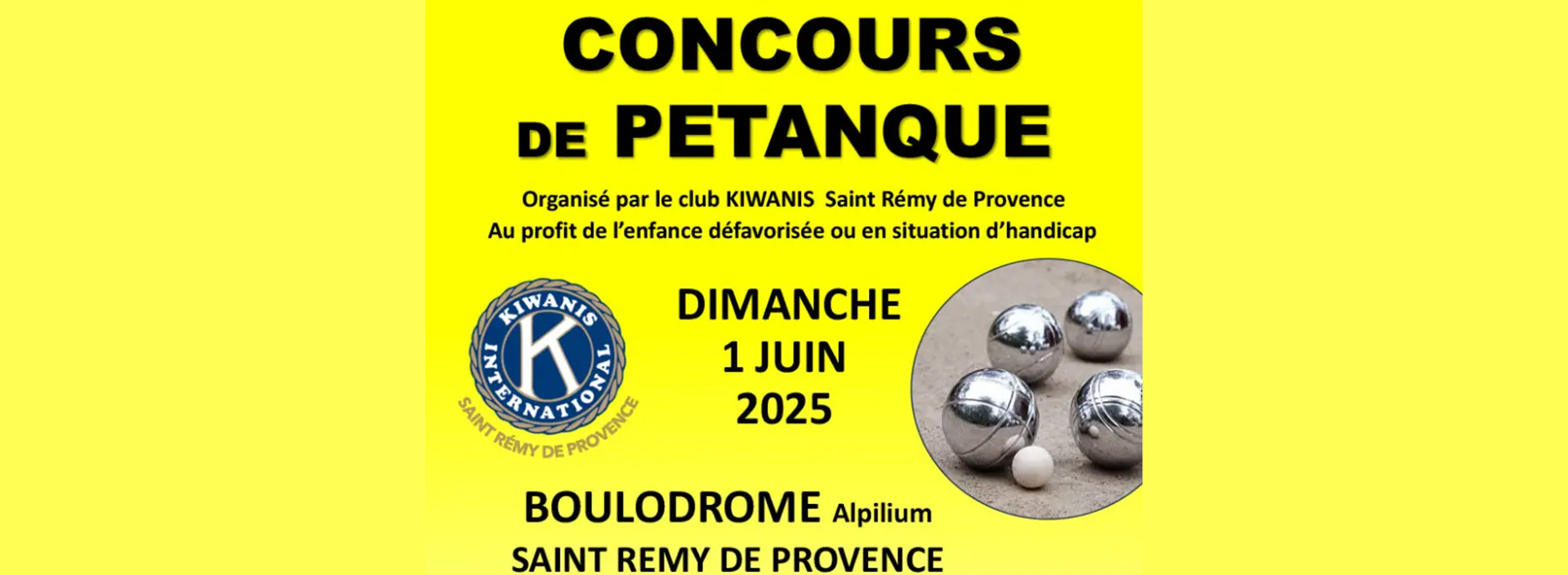 Concours de ptanque