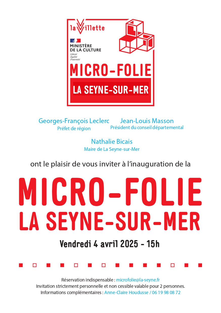 Inauguration du mus�e num�rique Micro-folie