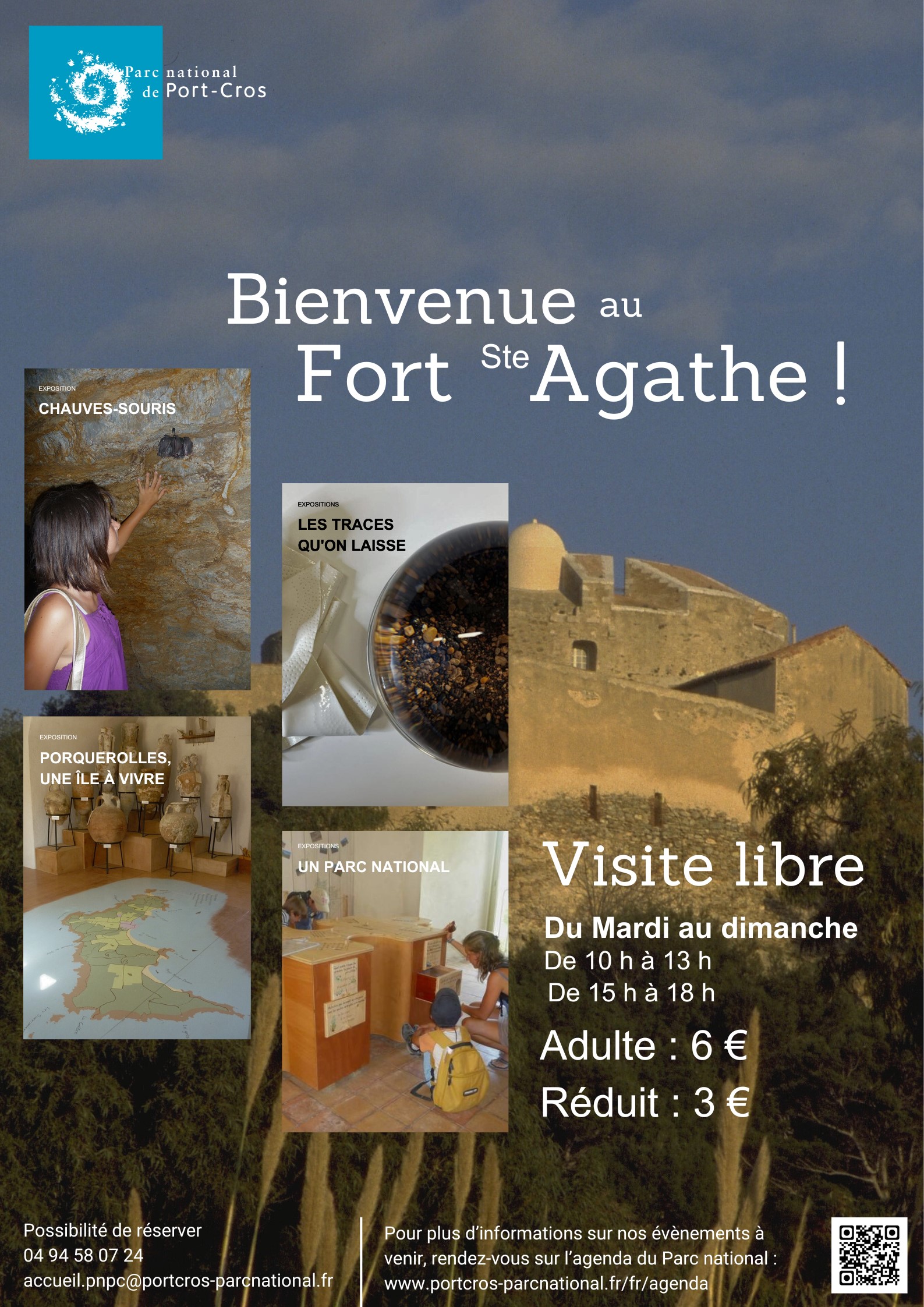 Visites libres du Fort Sainte-Agathe