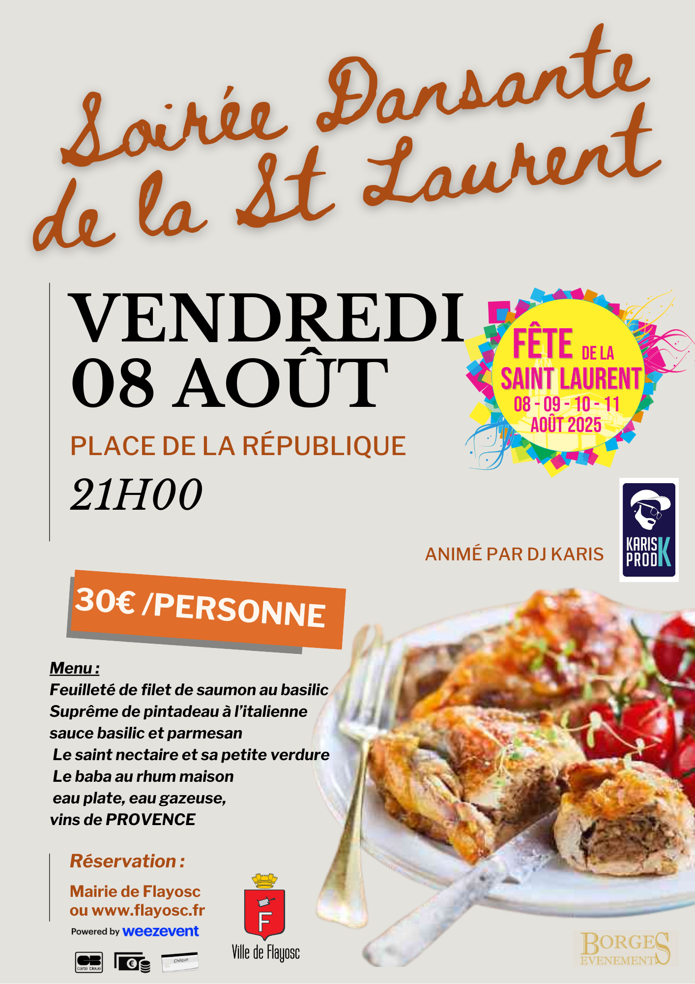 Soire dansante de la Saint Laurent