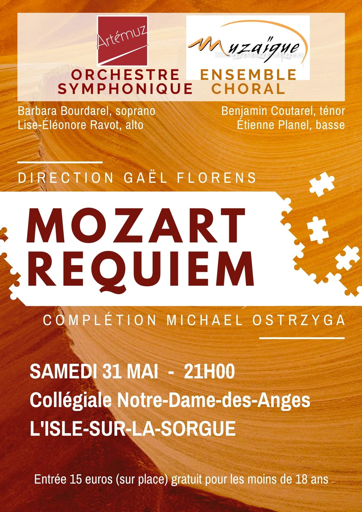 Concert Chur et orchestre