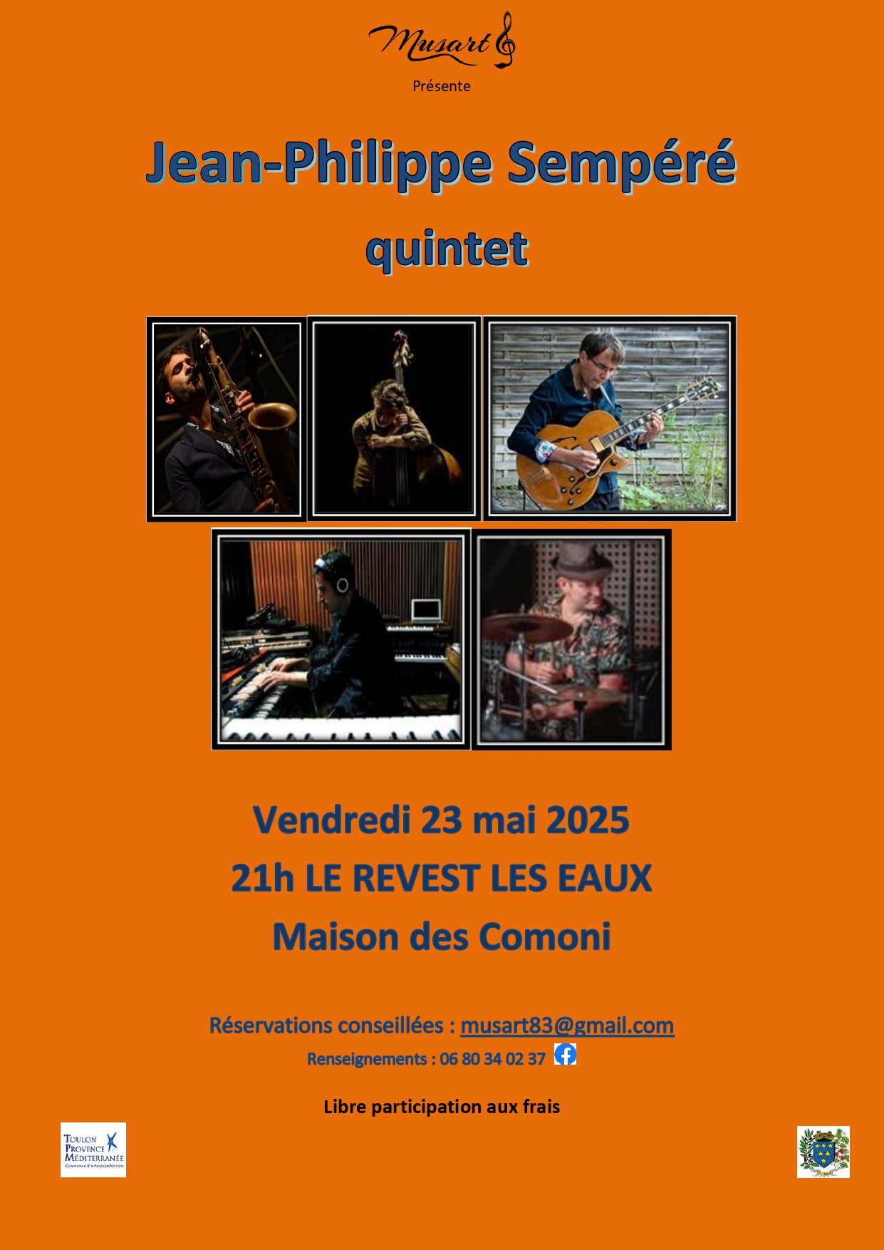 Concert - Jean-Philippe Sempr Quintet
