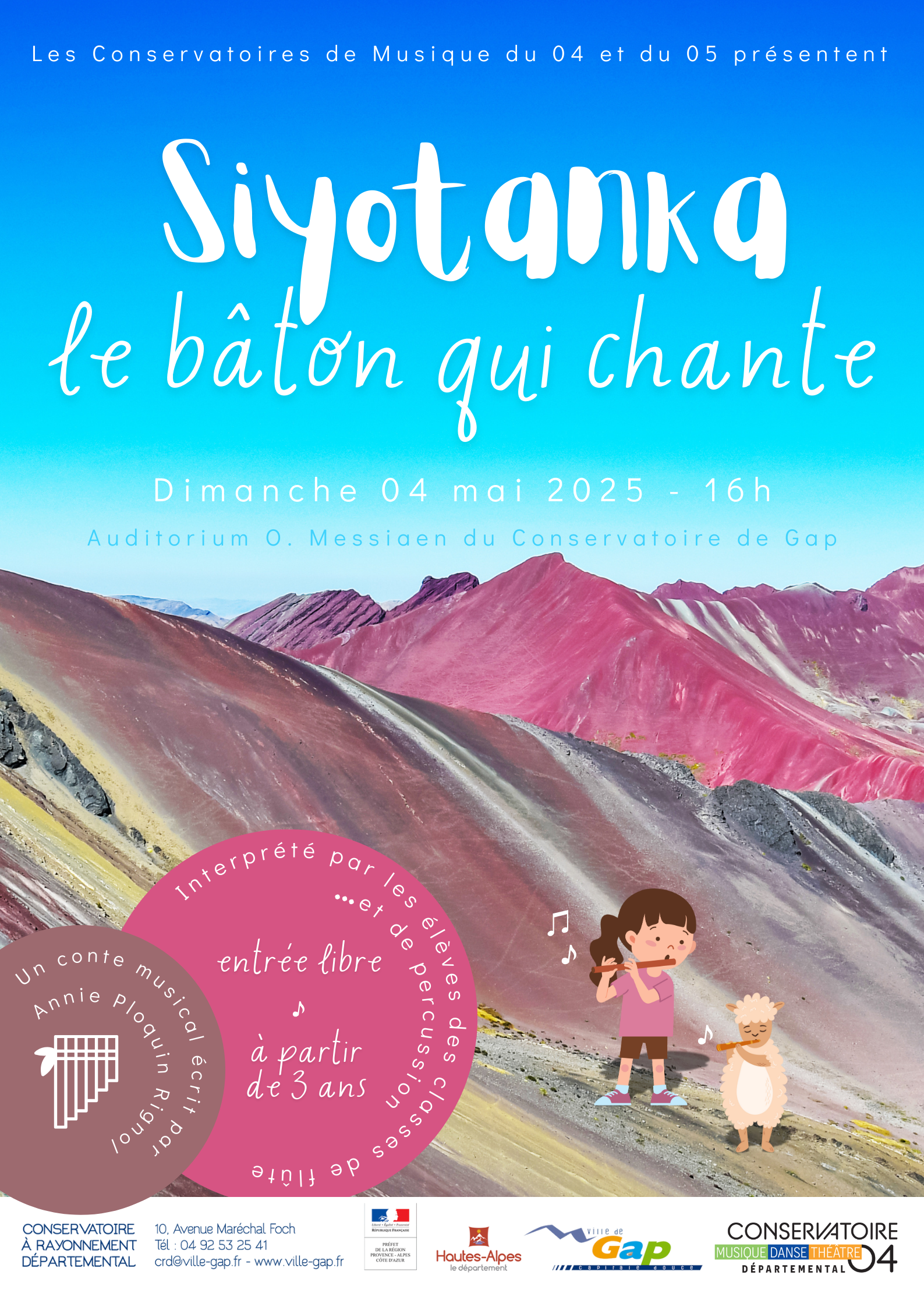 Conte musical : Siyotanka, le bton qui chante