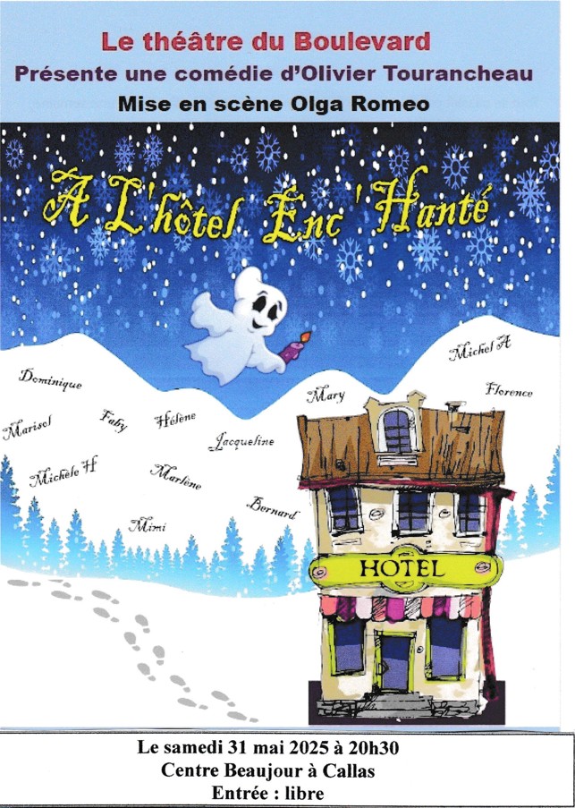 Soire thtre : A l'htel Enc'Hant