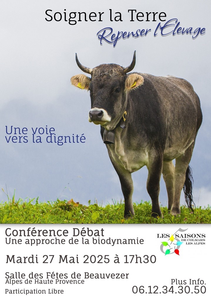 Confrence Ren Becker : Soigner la terre, repenser l'levage